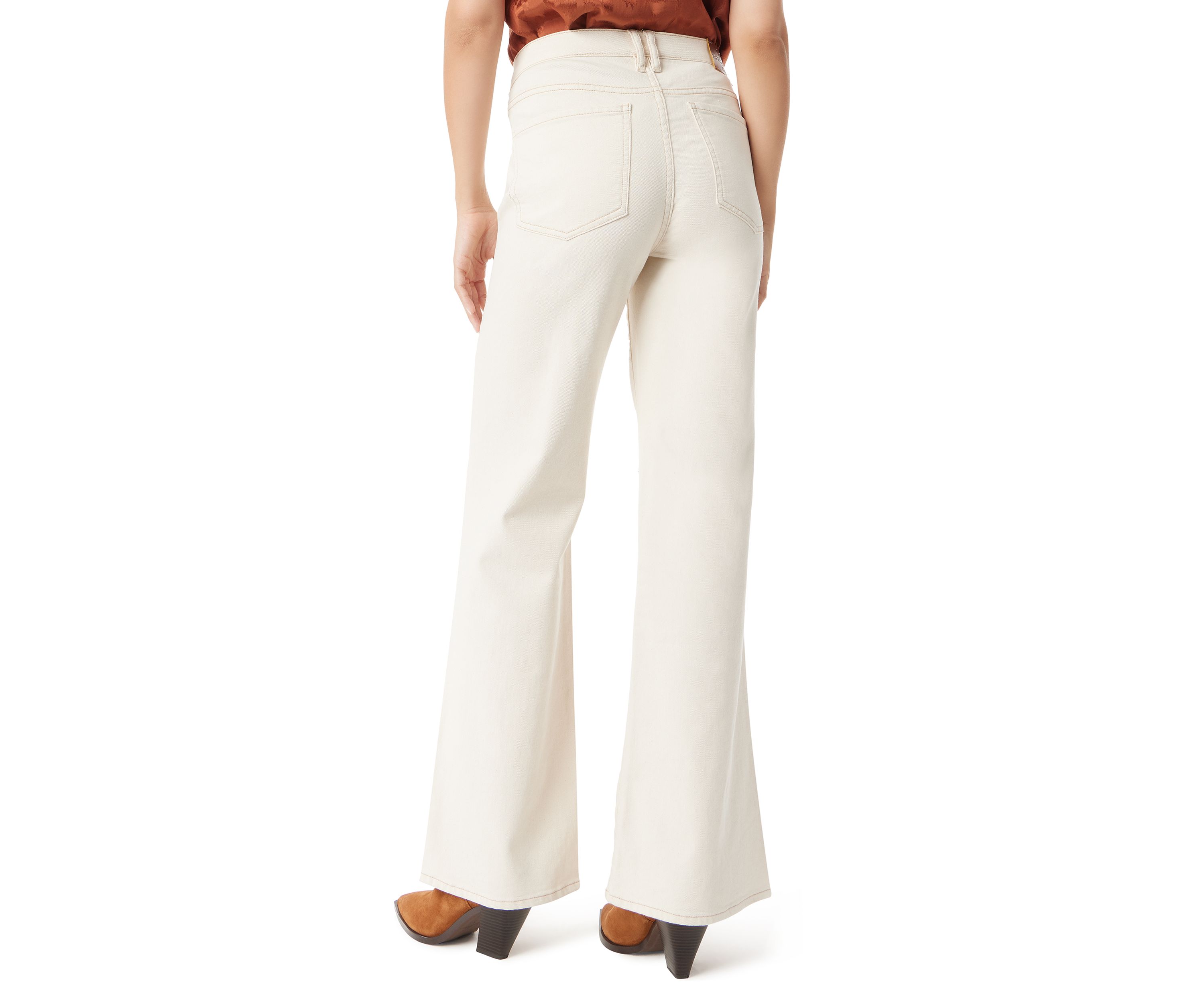 Womens Bay Flare Pants with Novelty Pocket