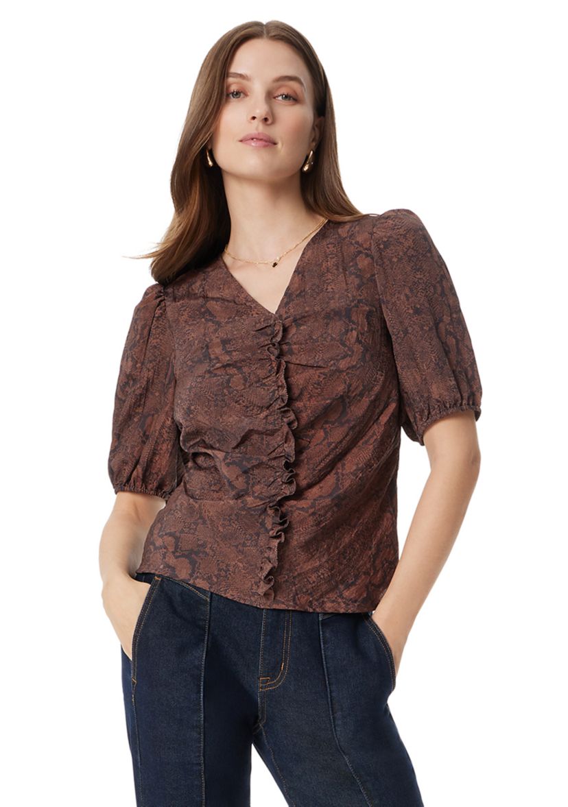 Womens Dakota Puff Sleeve Top 