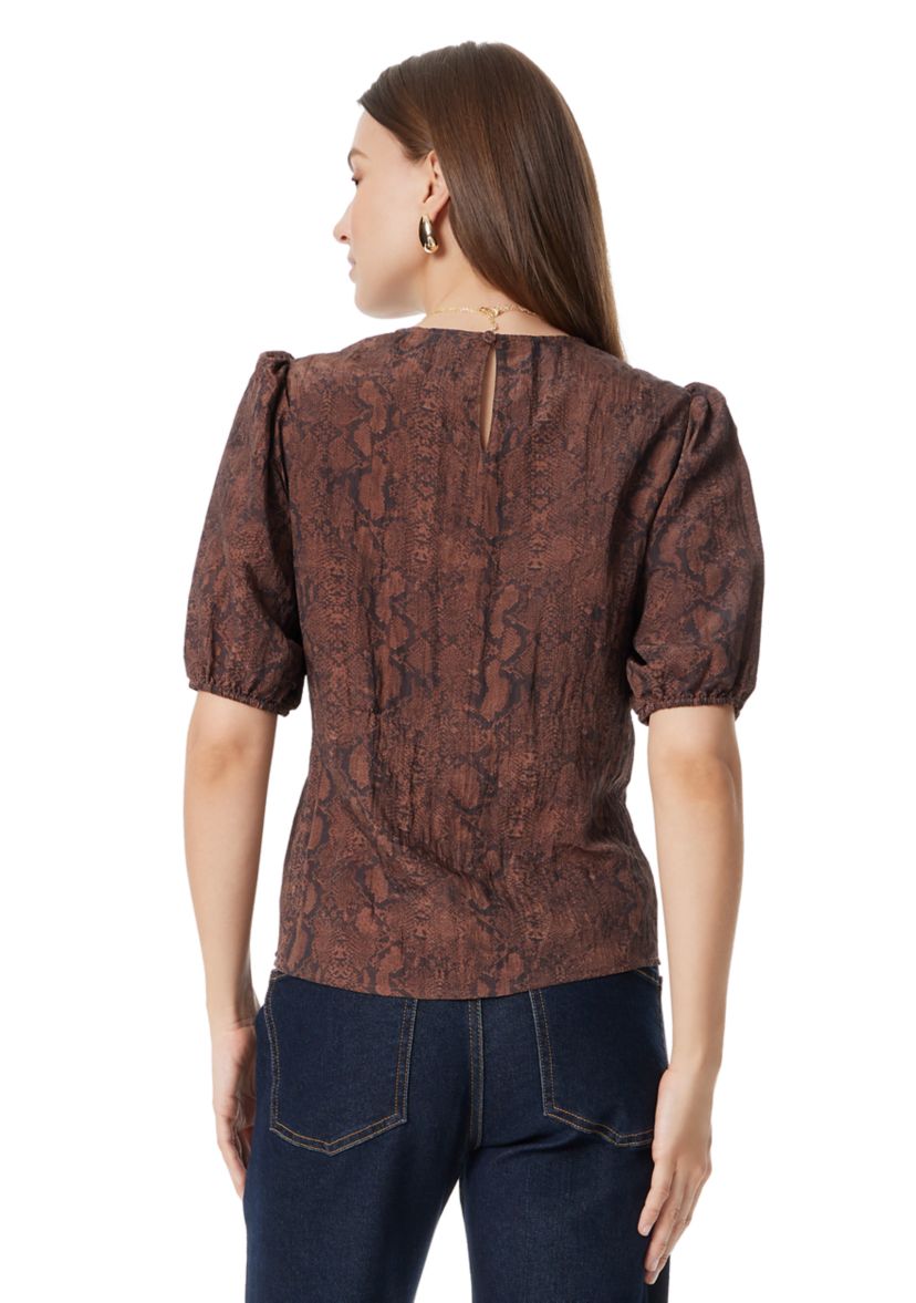 Womens Dakota Puff Sleeve Top 