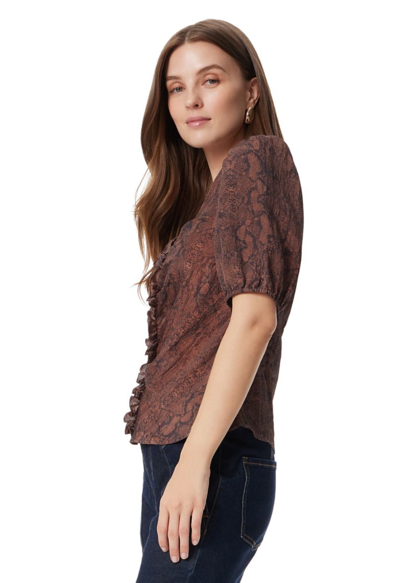 Womens Dakota Puff Sleeve Top 