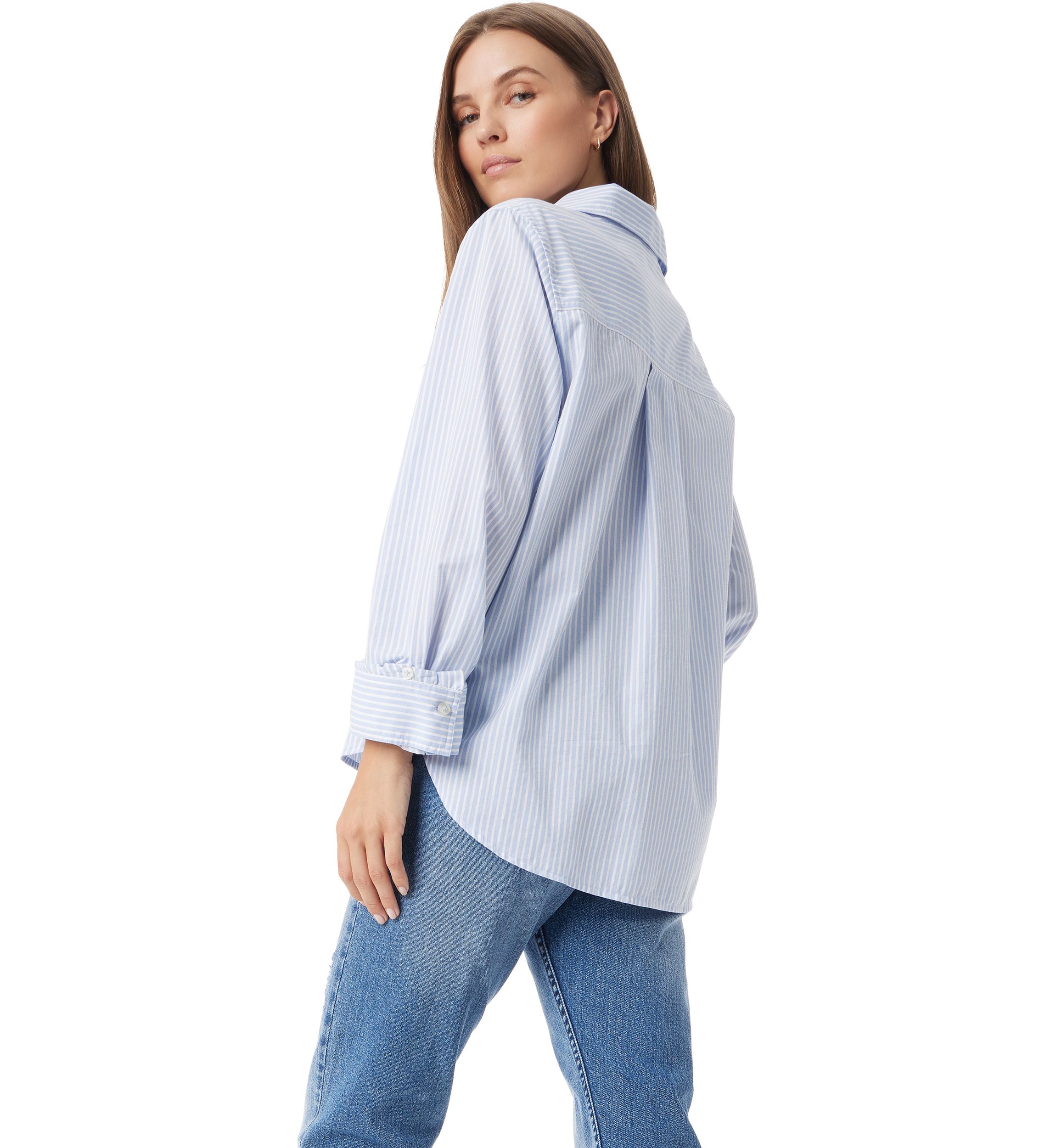 Dorey Oversized Button Down Top
