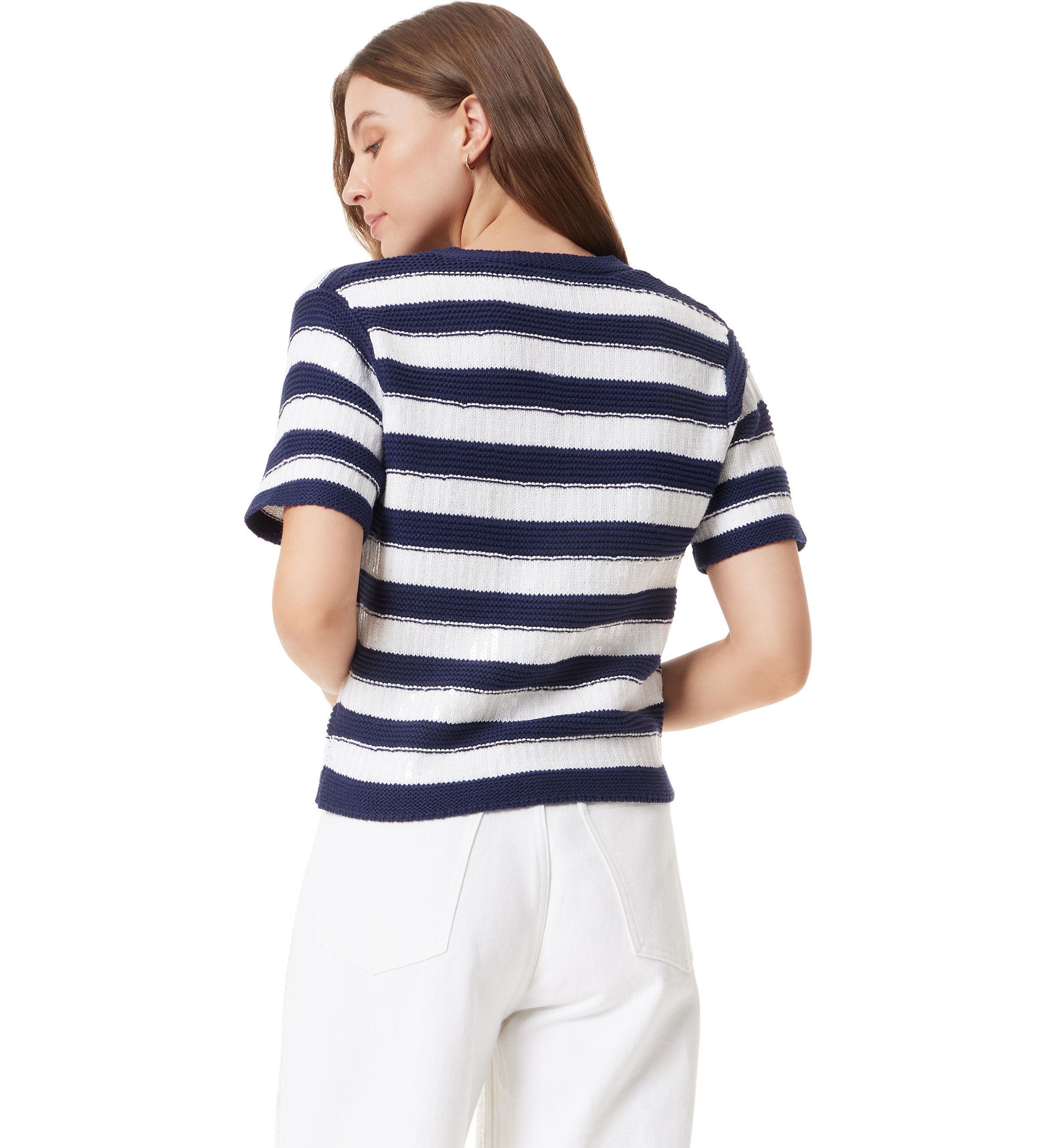Womens Colleen Short Sleeve Cardigan