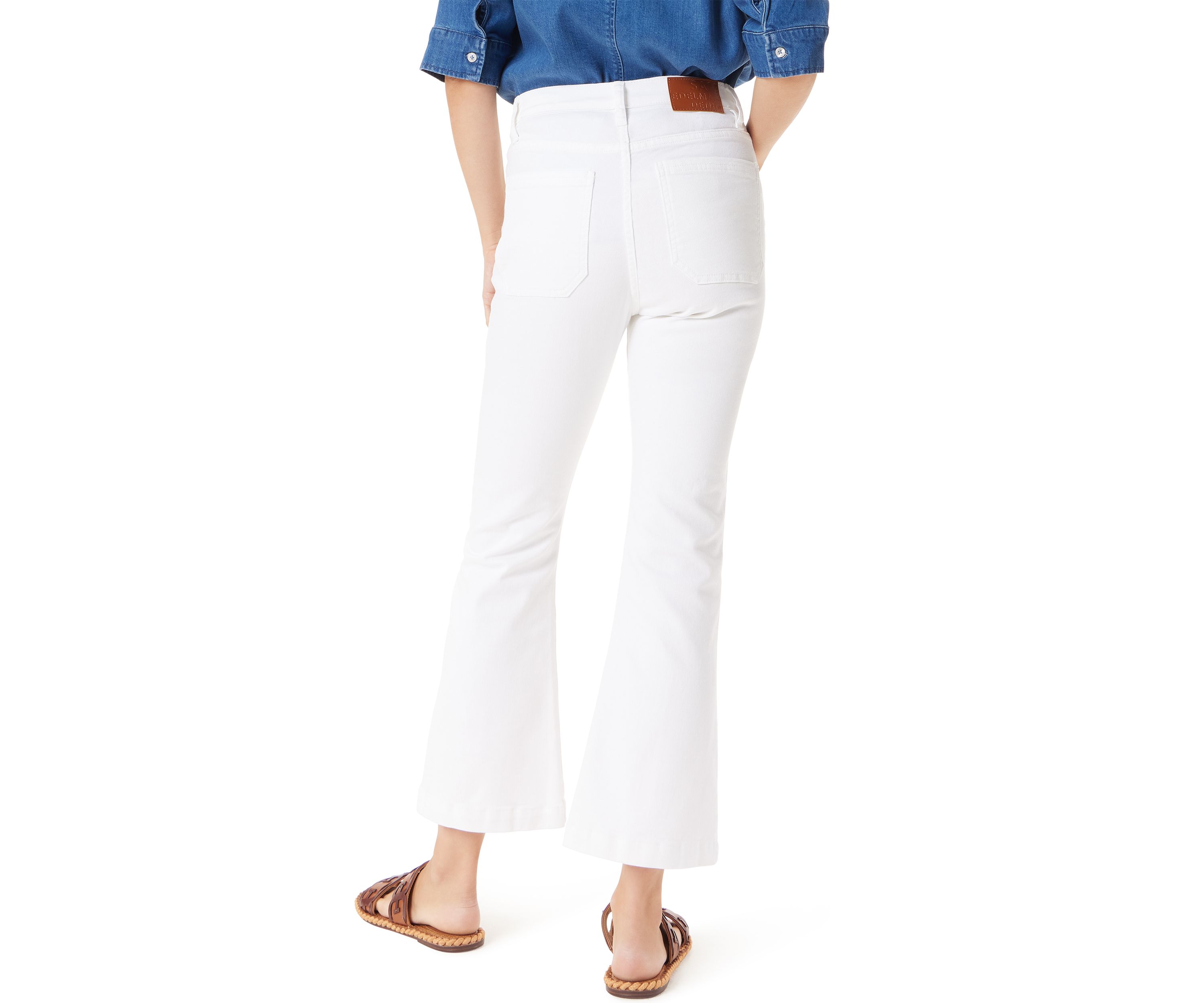 Womens Kick Flare Jeans