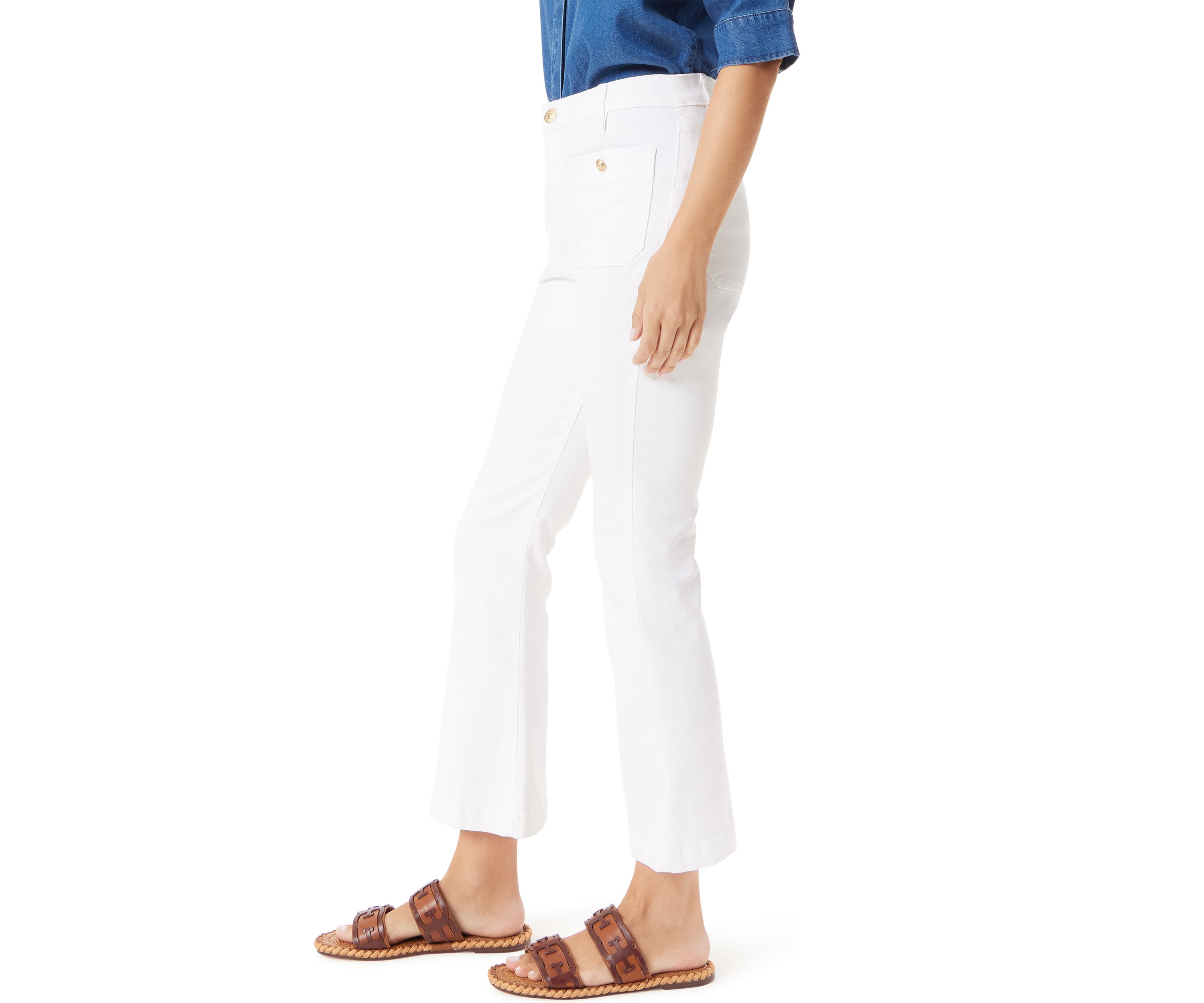 Womens Kick Flare Jeans