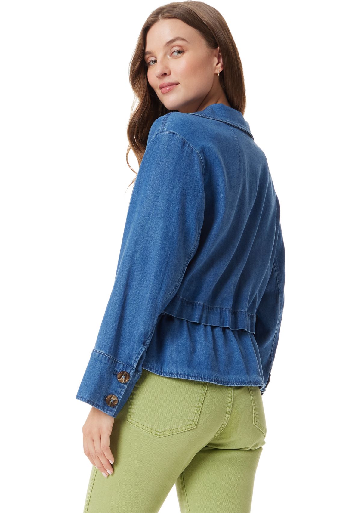 Womens Gina Convertible Cropped Trench Coat