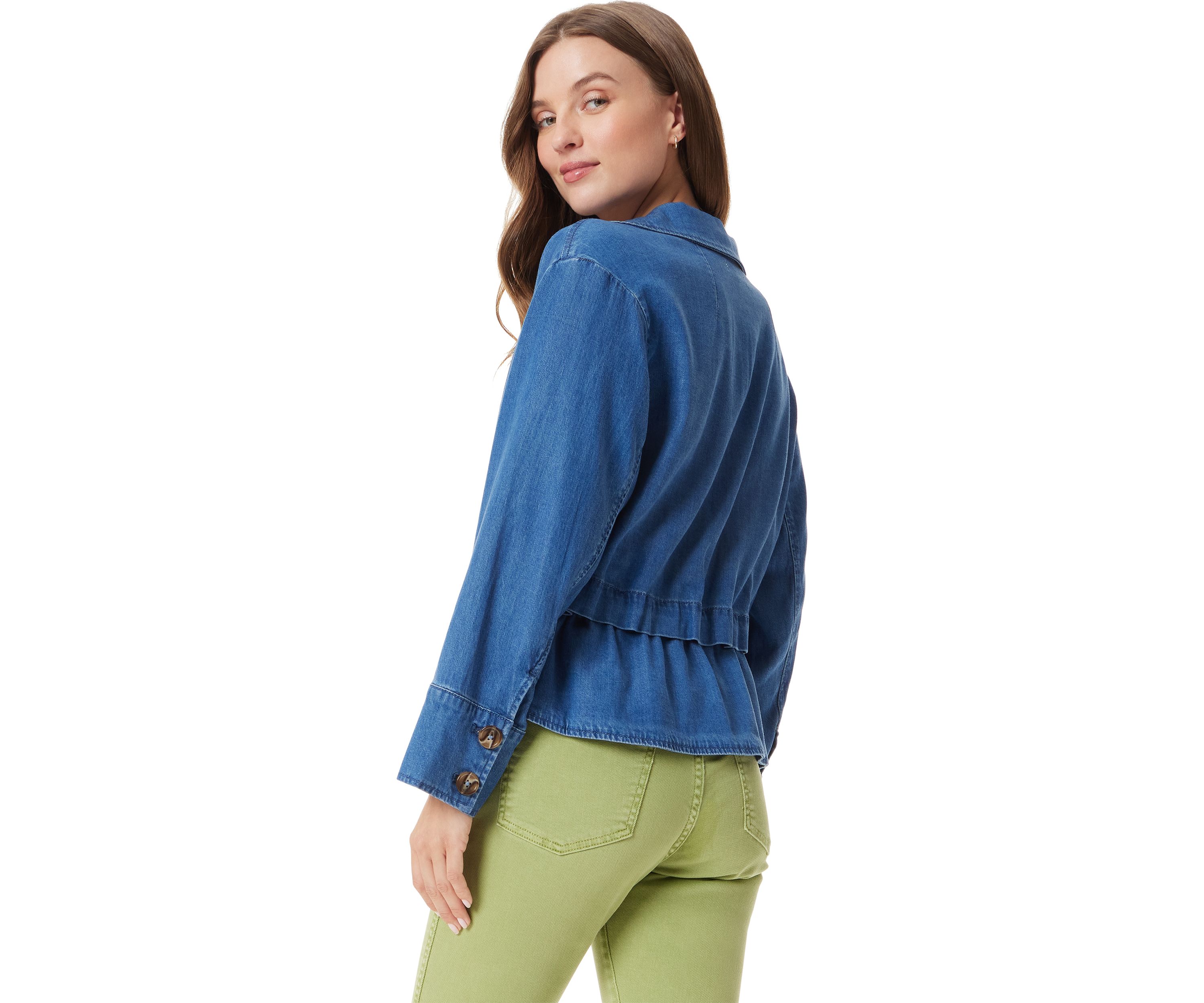 Womens Gina Convertible Cropped Trench Coat