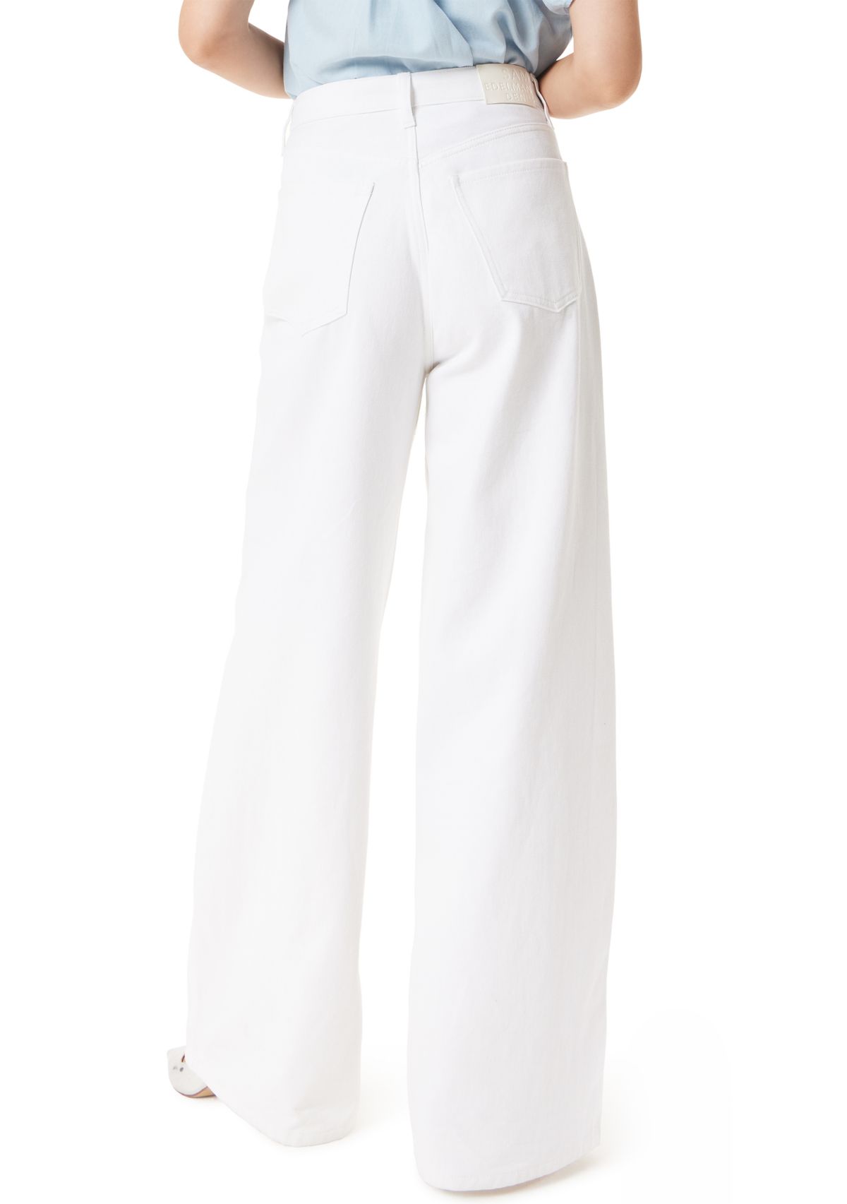 Womens 90s Wide Leg 5 Pocket Jeans
