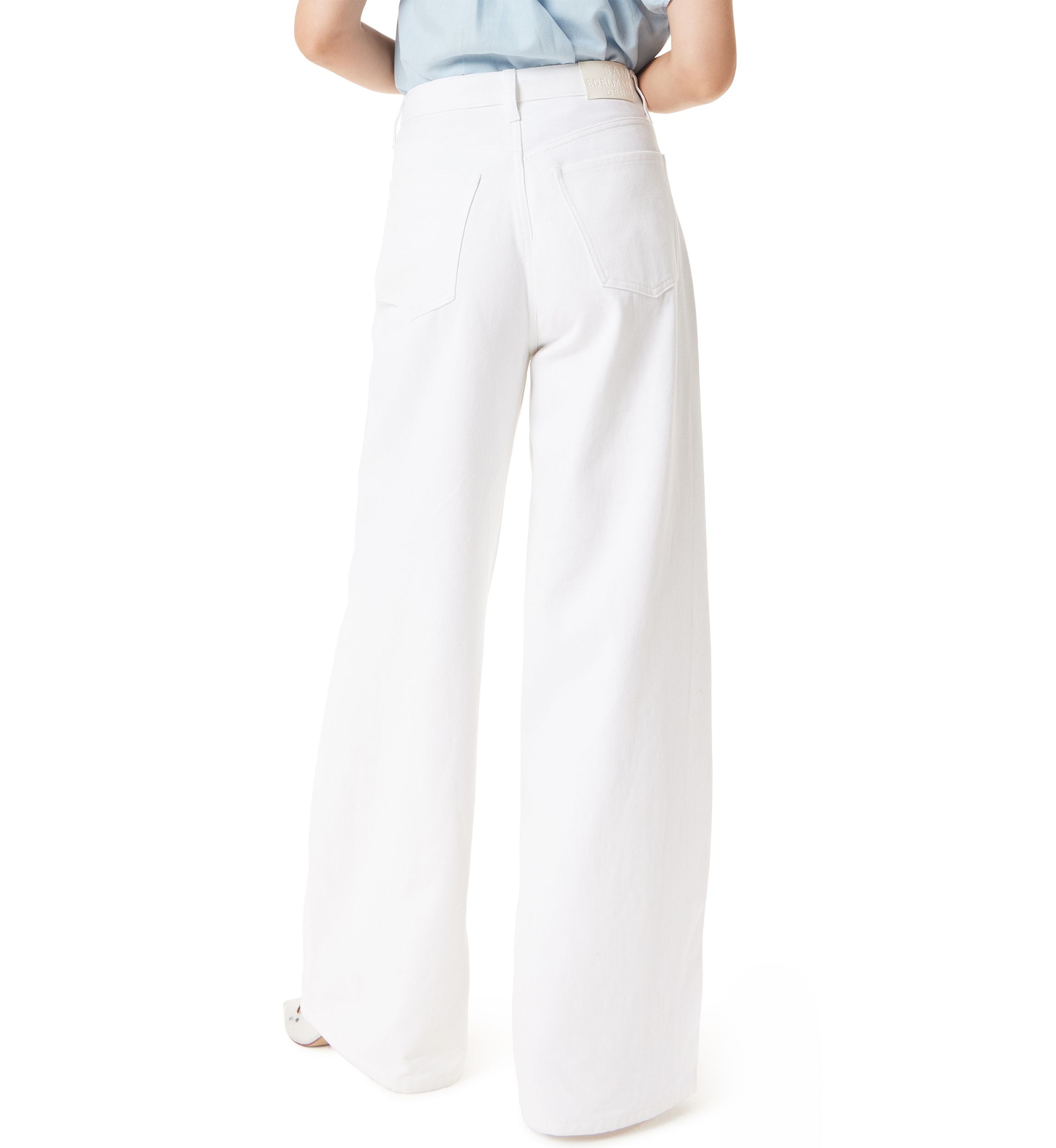 Womens 90s Wide Leg 5 Pocket Jeans