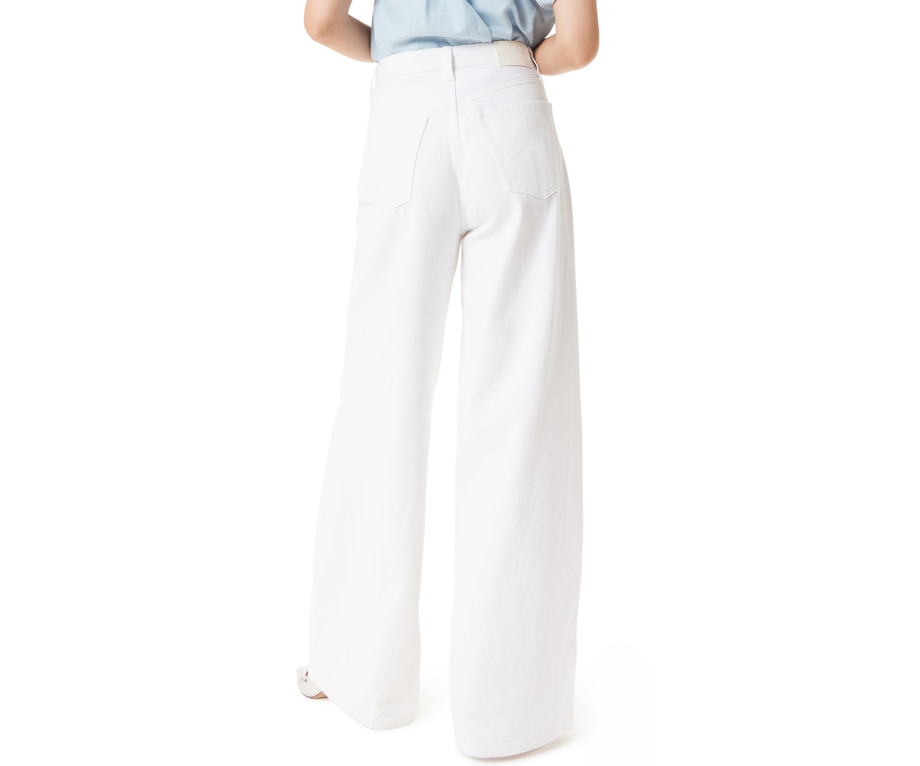 Womens 90s Wide Leg 5 Pocket Jeans