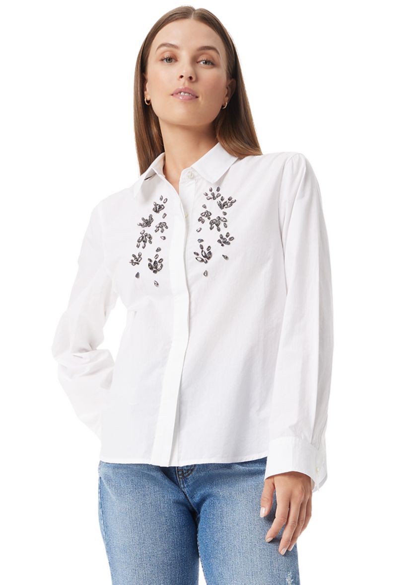 Womens Astrid Button Down Top