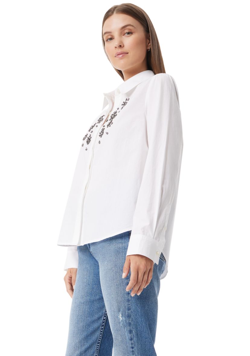 Womens Astrid Button Down Top