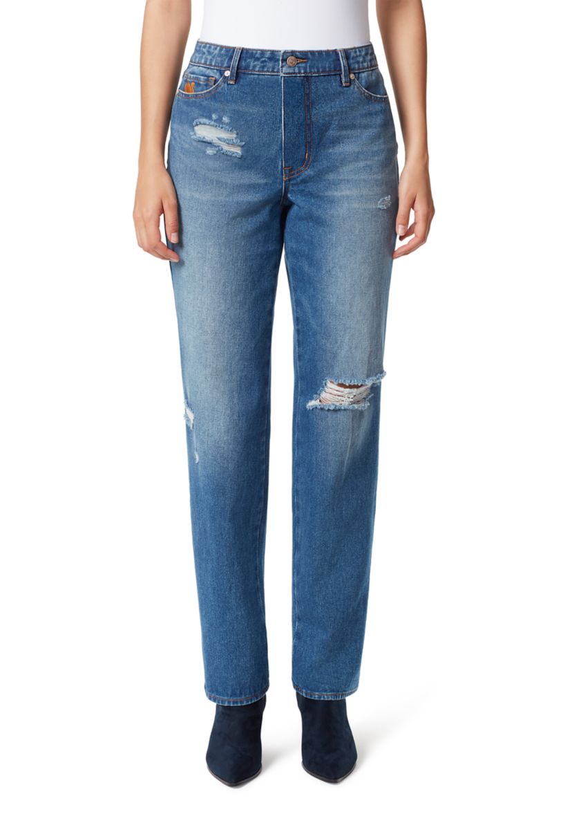 Womens Miles Straight Leg Jeans