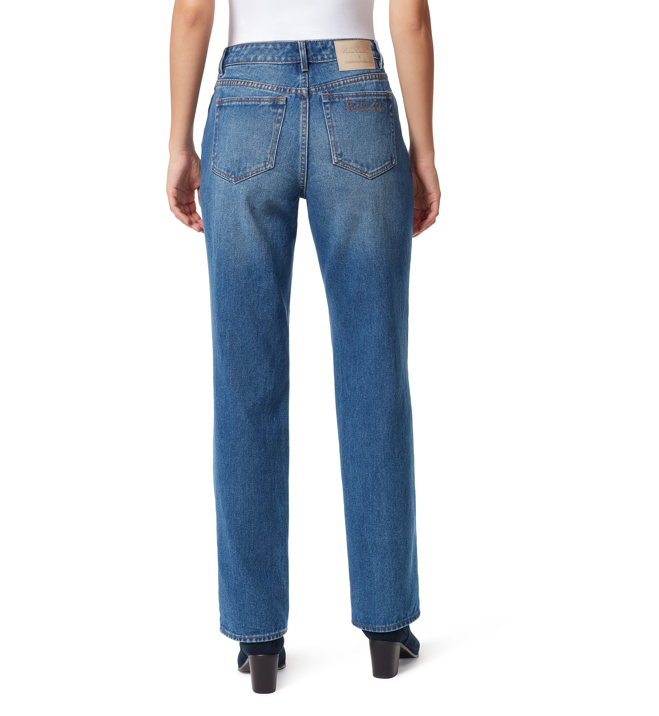 Womens Miles Straight Leg Jeans