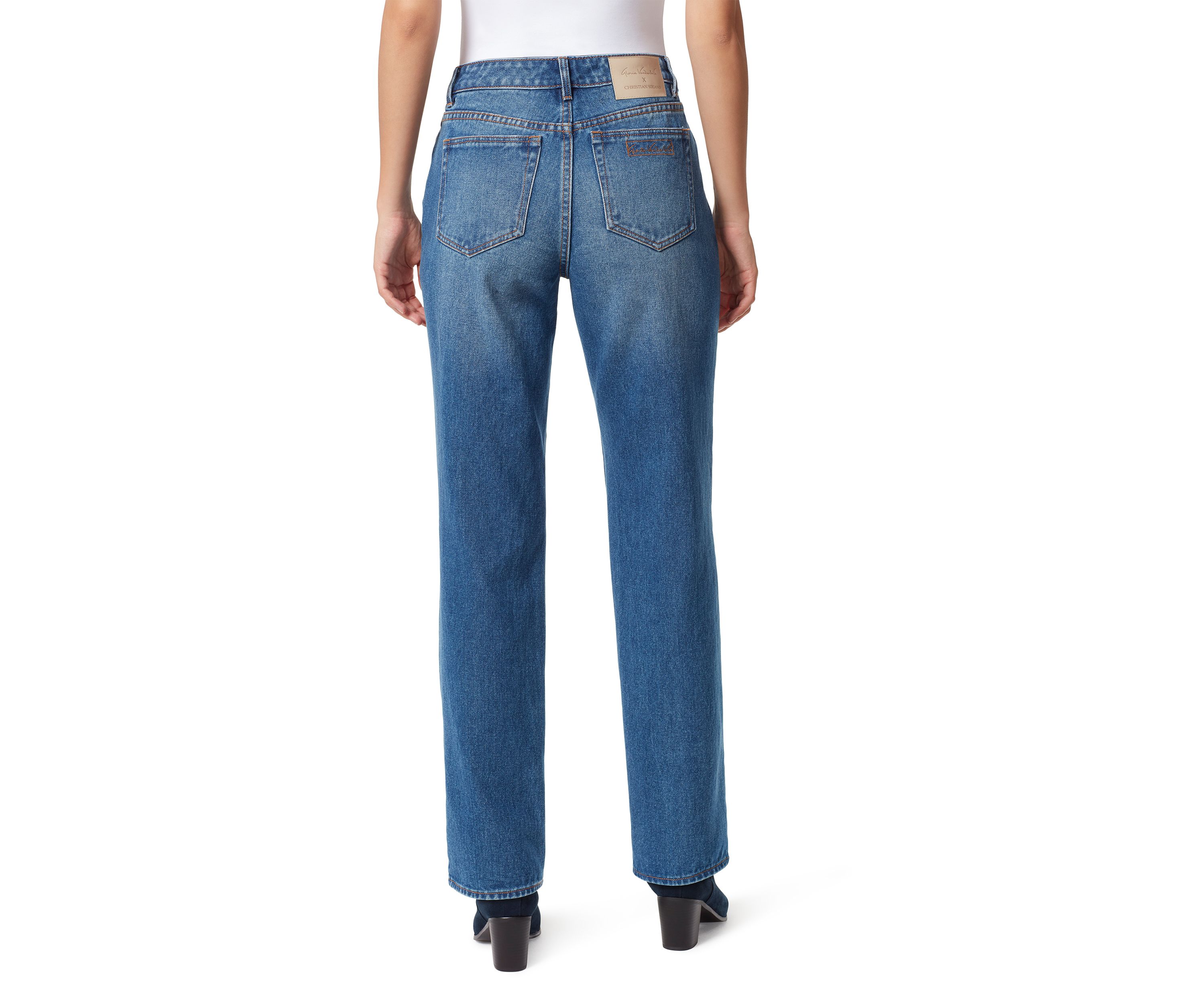 Womens Miles Straight Leg Jeans