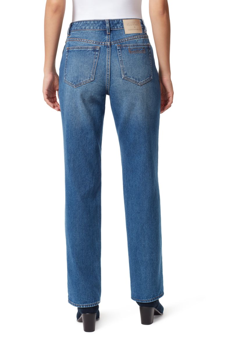 Womens Miles Straight Leg Jeans