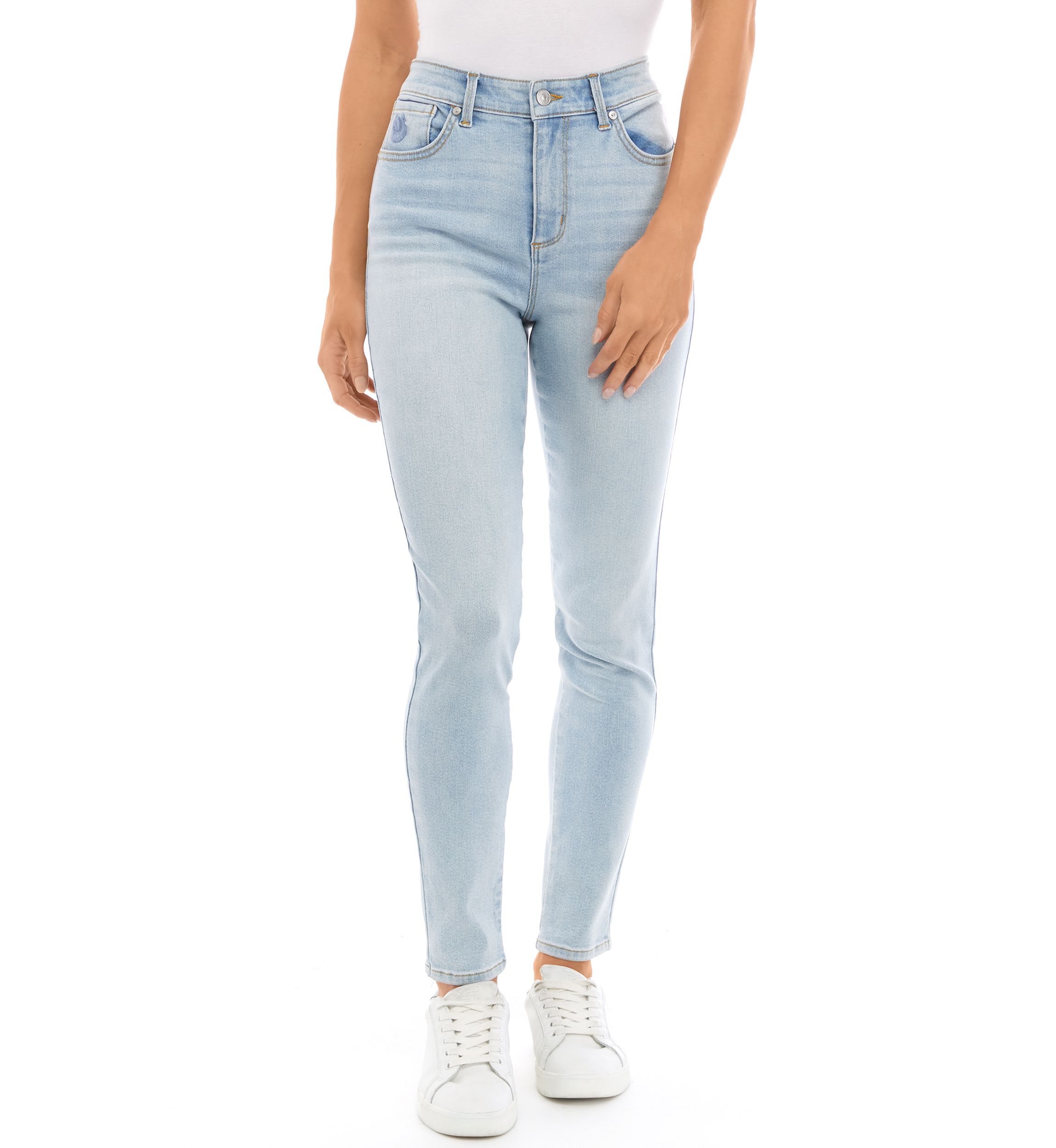 Womens Anywhere Skinny Jeans
