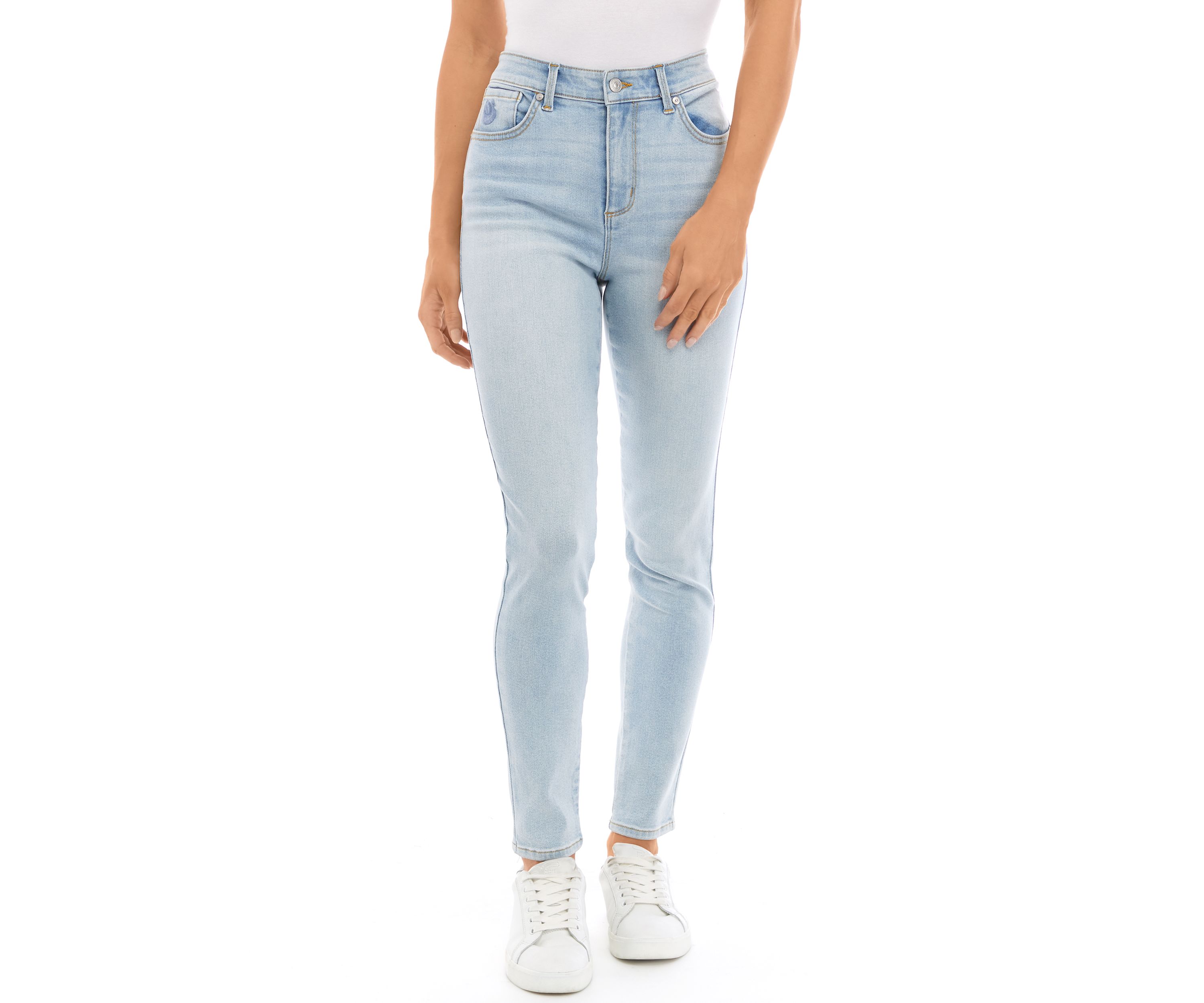Womens Anywhere Skinny Jeans