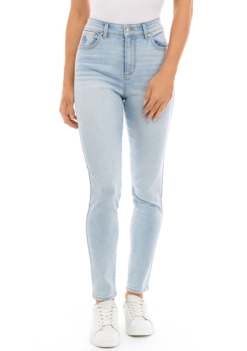 Womens Anywhere Skinny Jeans
