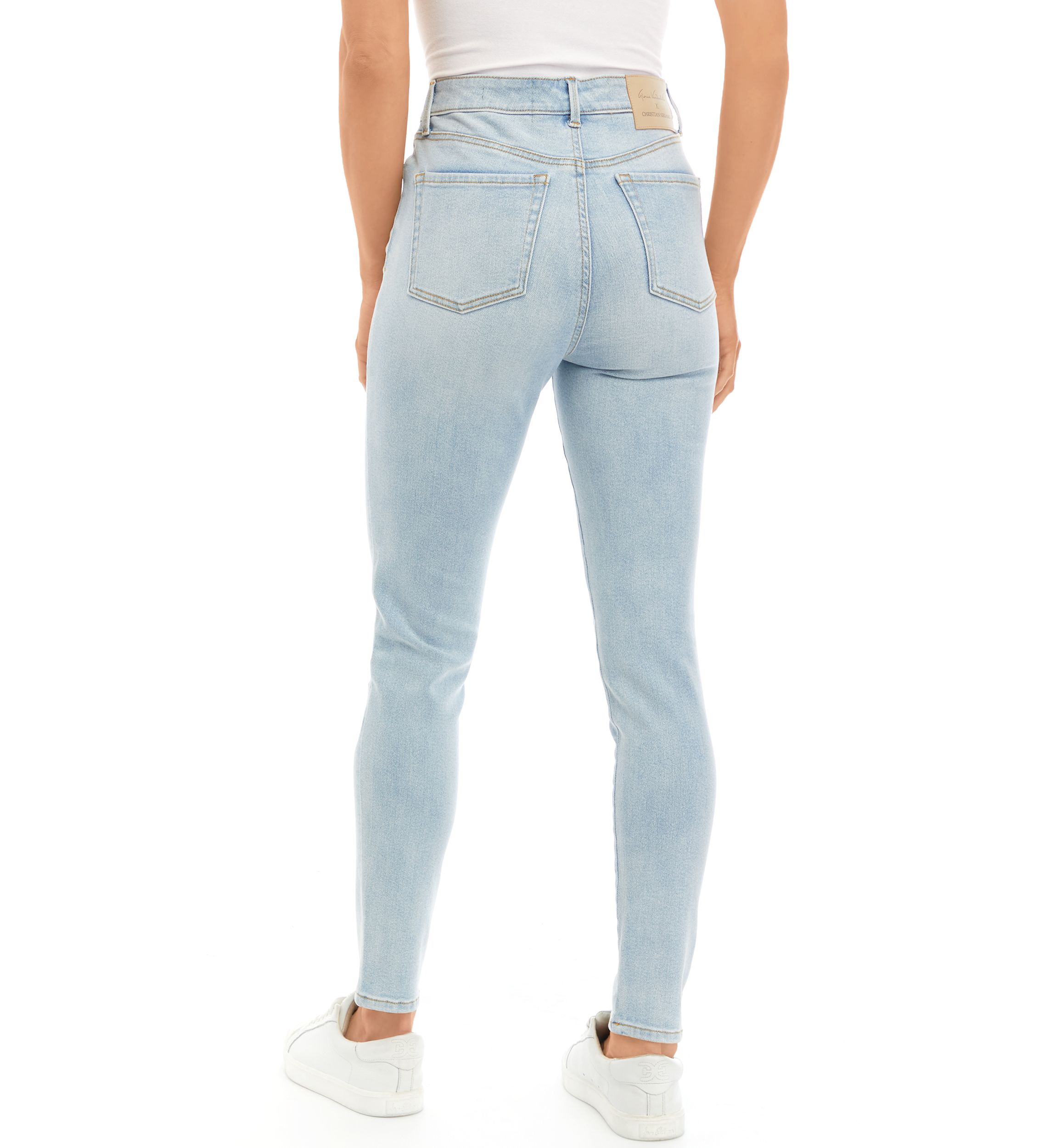 Womens Anywhere Skinny Jeans