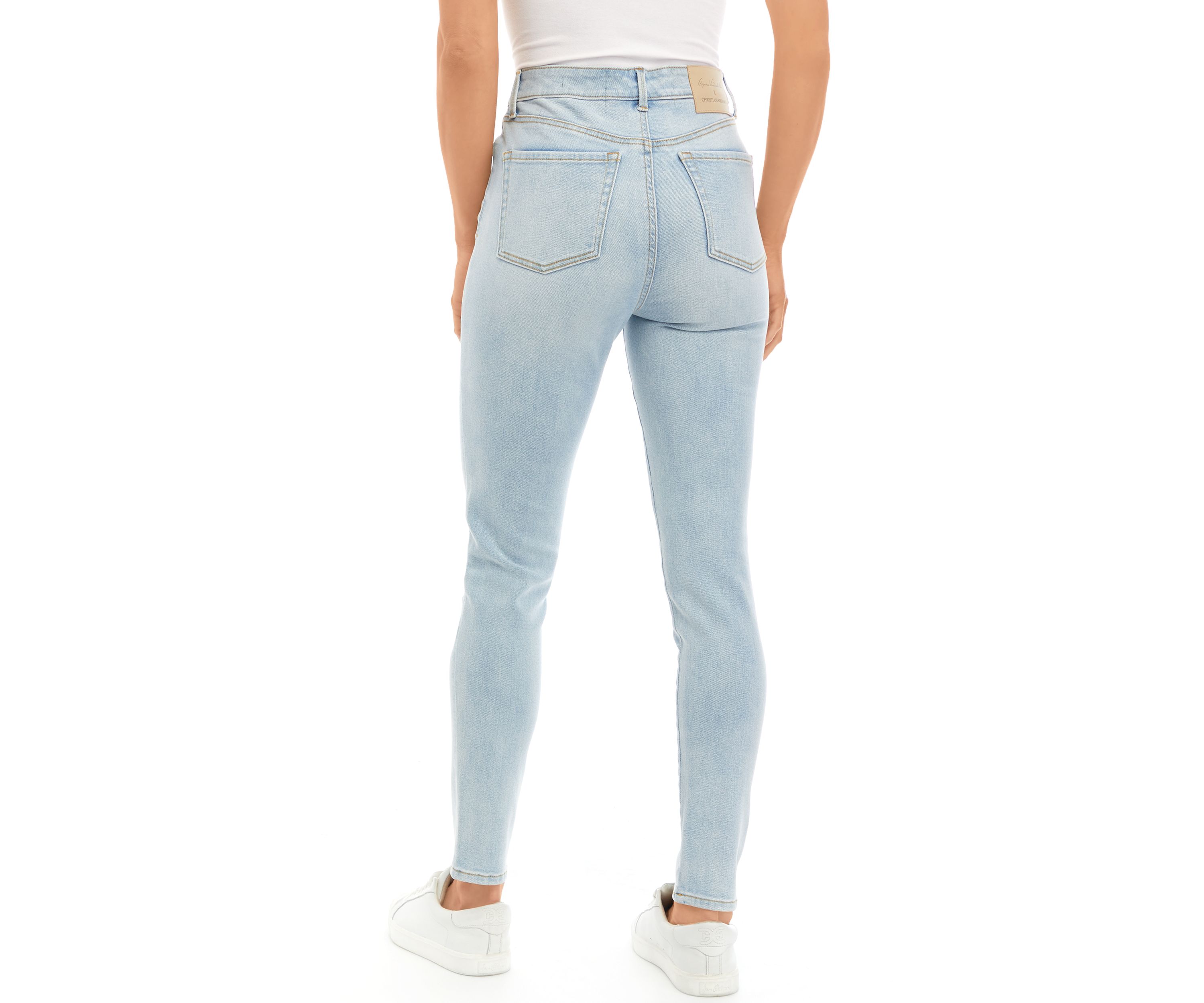 Womens Anywhere Skinny Jeans