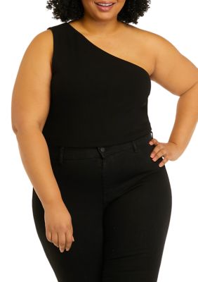 Sleeveless Ribbed Mock Neck Top - Missy and Plus Sizes