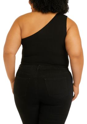 Sleeveless Ribbed Mock Neck Top - Missy and Plus Sizes