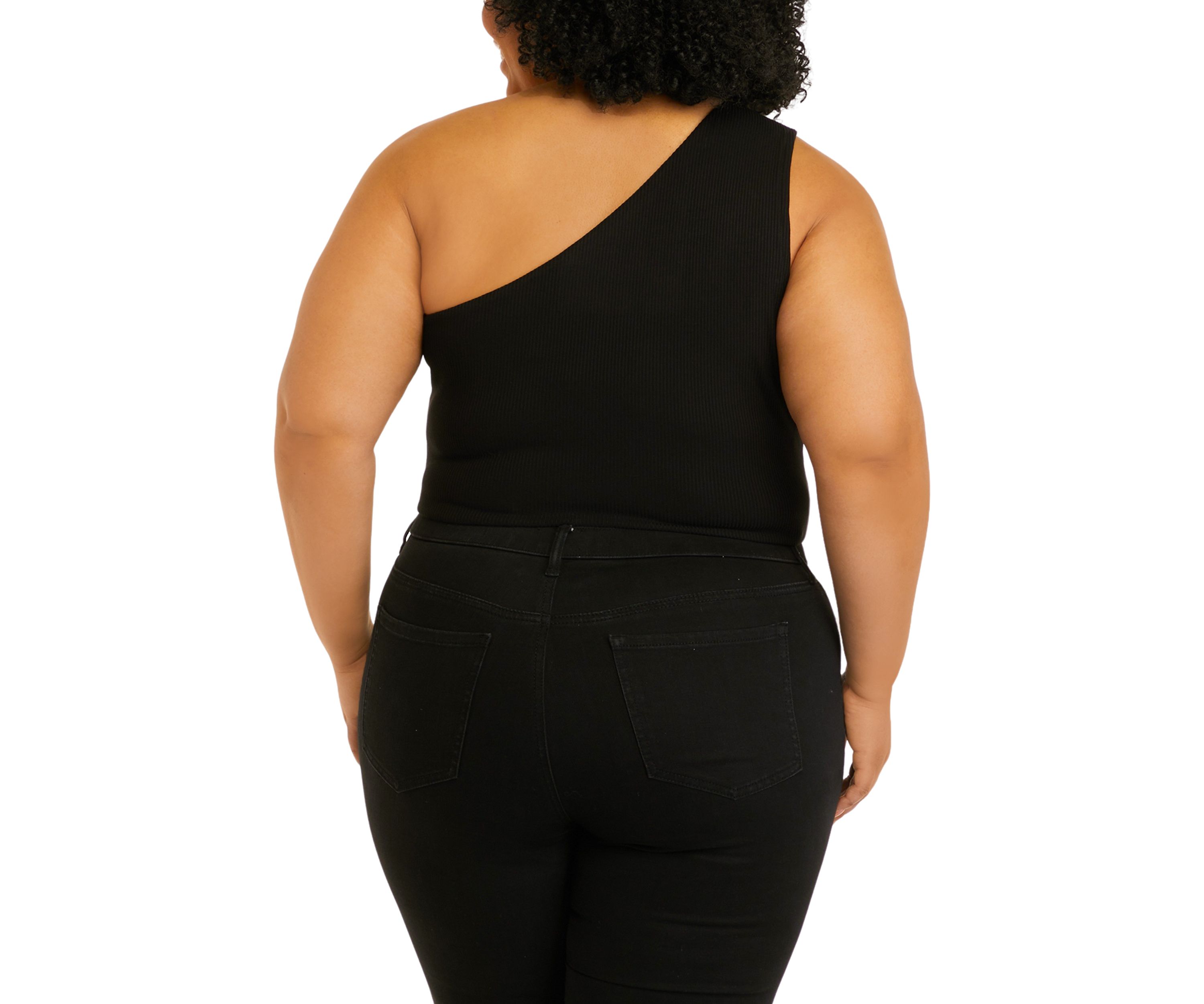 Sleeveless Ribbed Mock Neck Top - Missy and Plus Sizes
