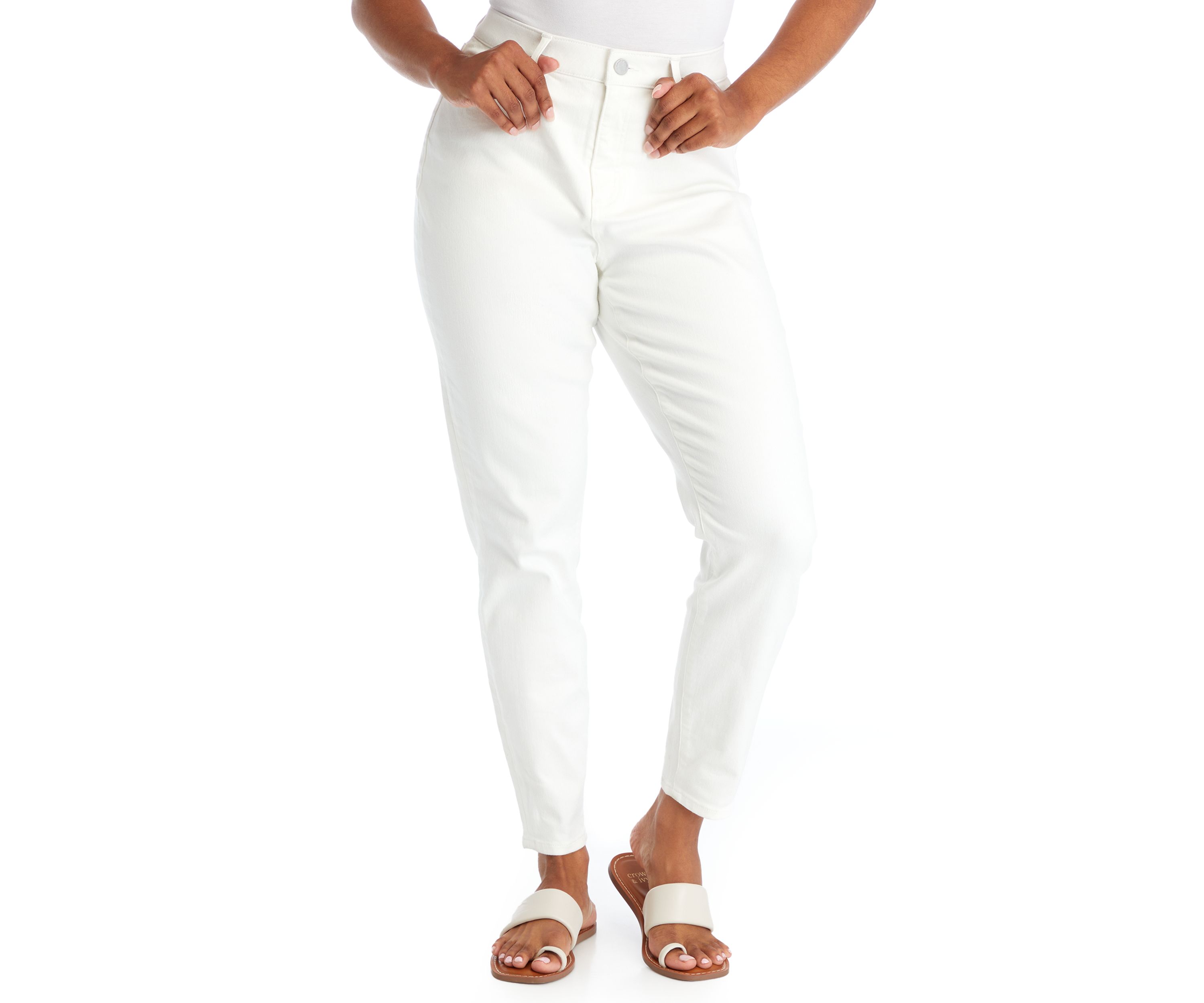 High Waist Skinny Jeans - Missy and Plus Sizes