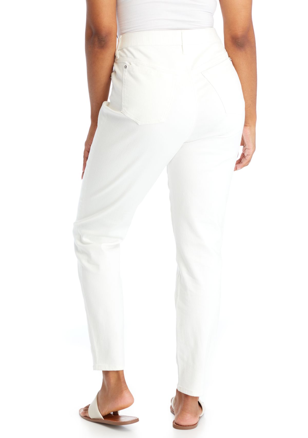 High Waist Skinny Jeans - Missy and Plus Sizes