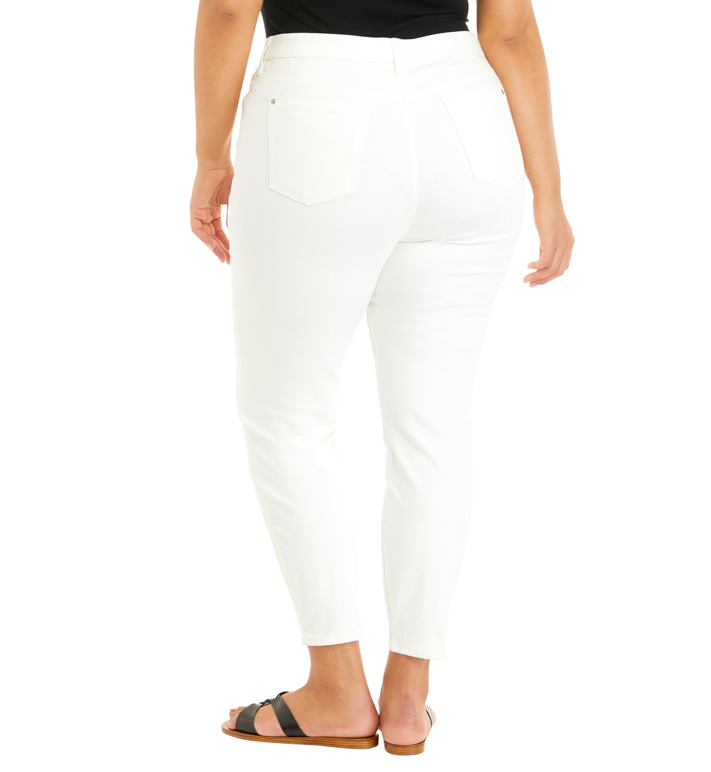 High Waist Skinny Jeans - Missy and Plus Sizes