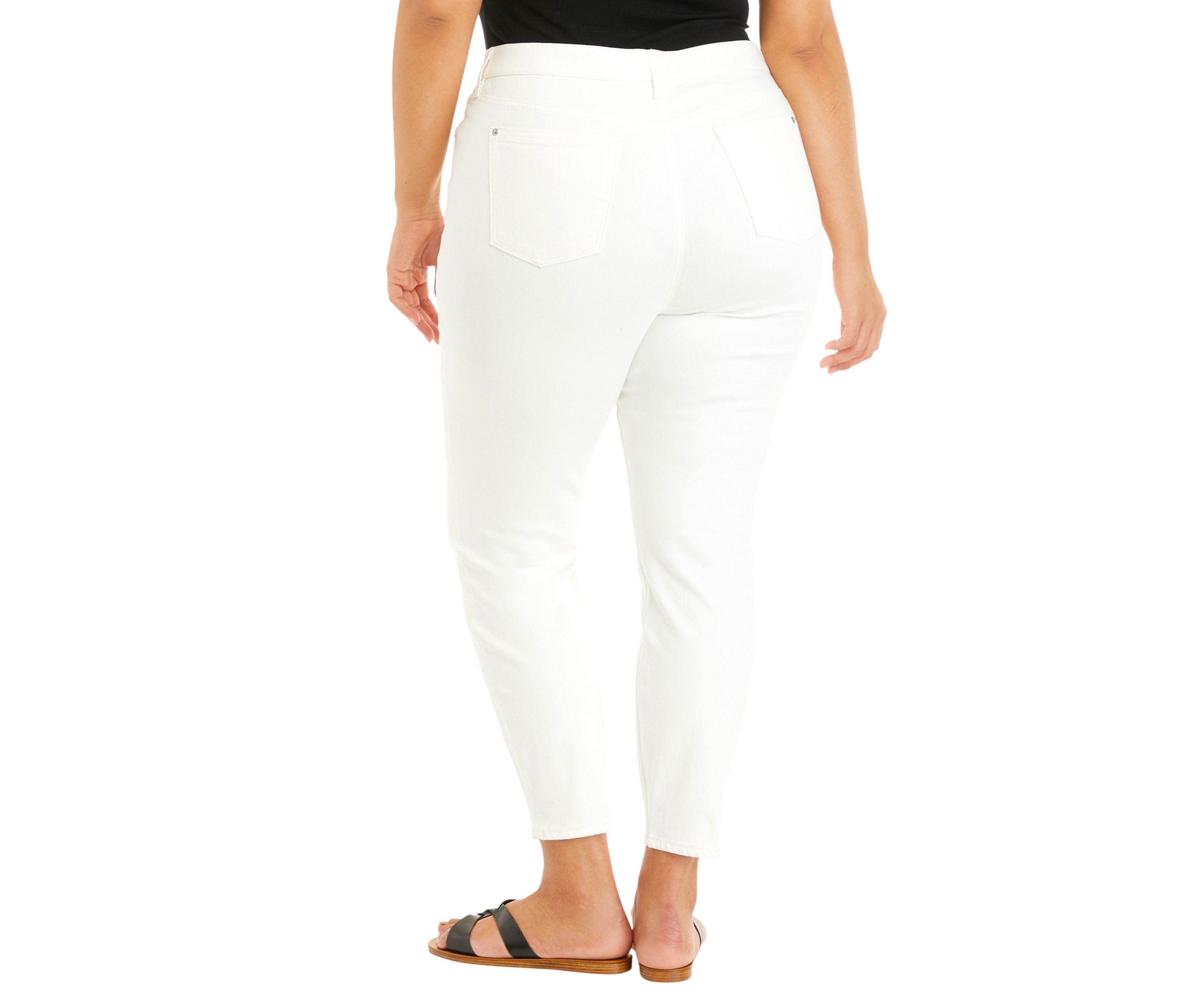 High Waist Skinny Jeans - Missy and Plus Sizes
