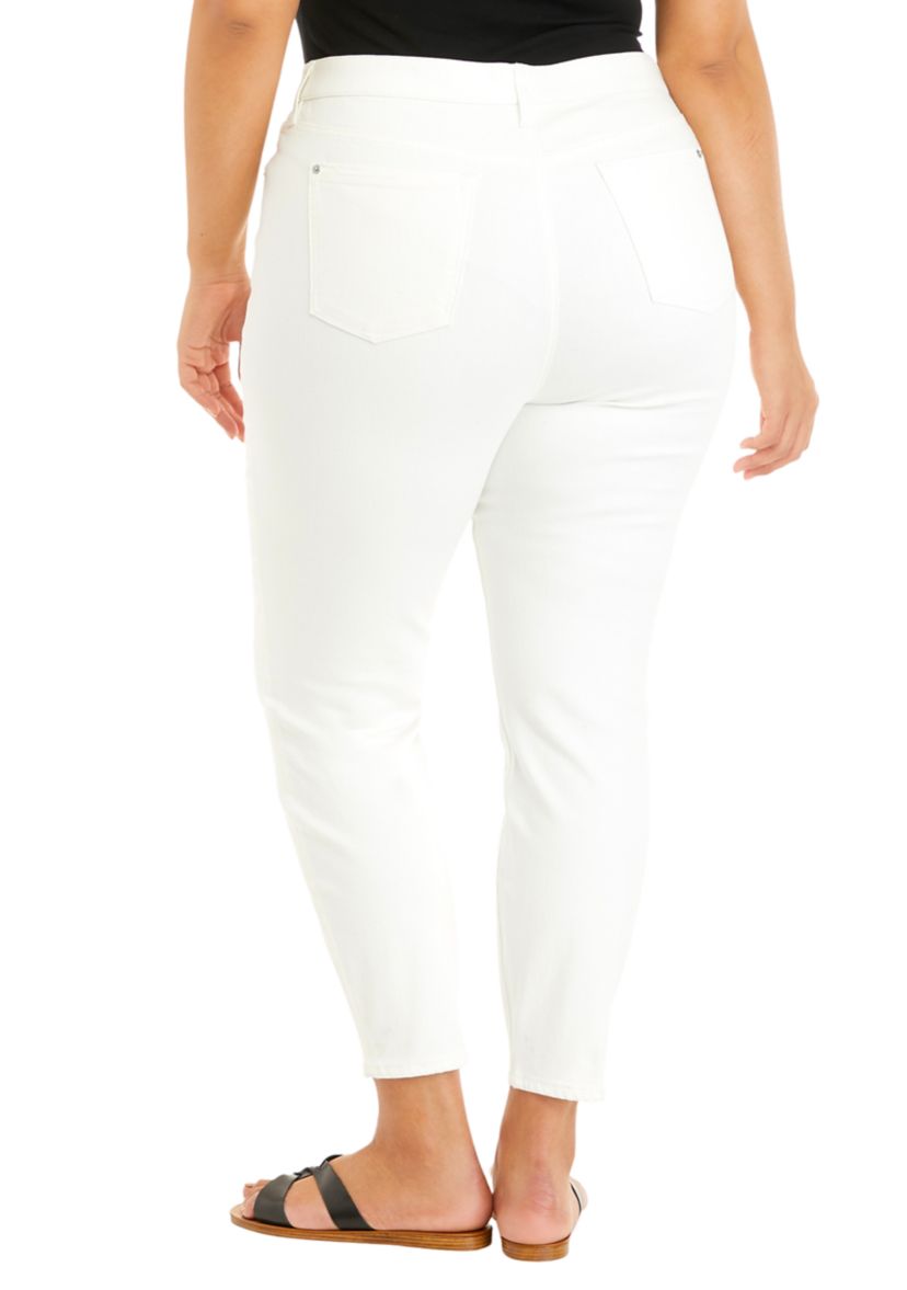 High Waist Skinny Jeans - Missy and Plus Sizes