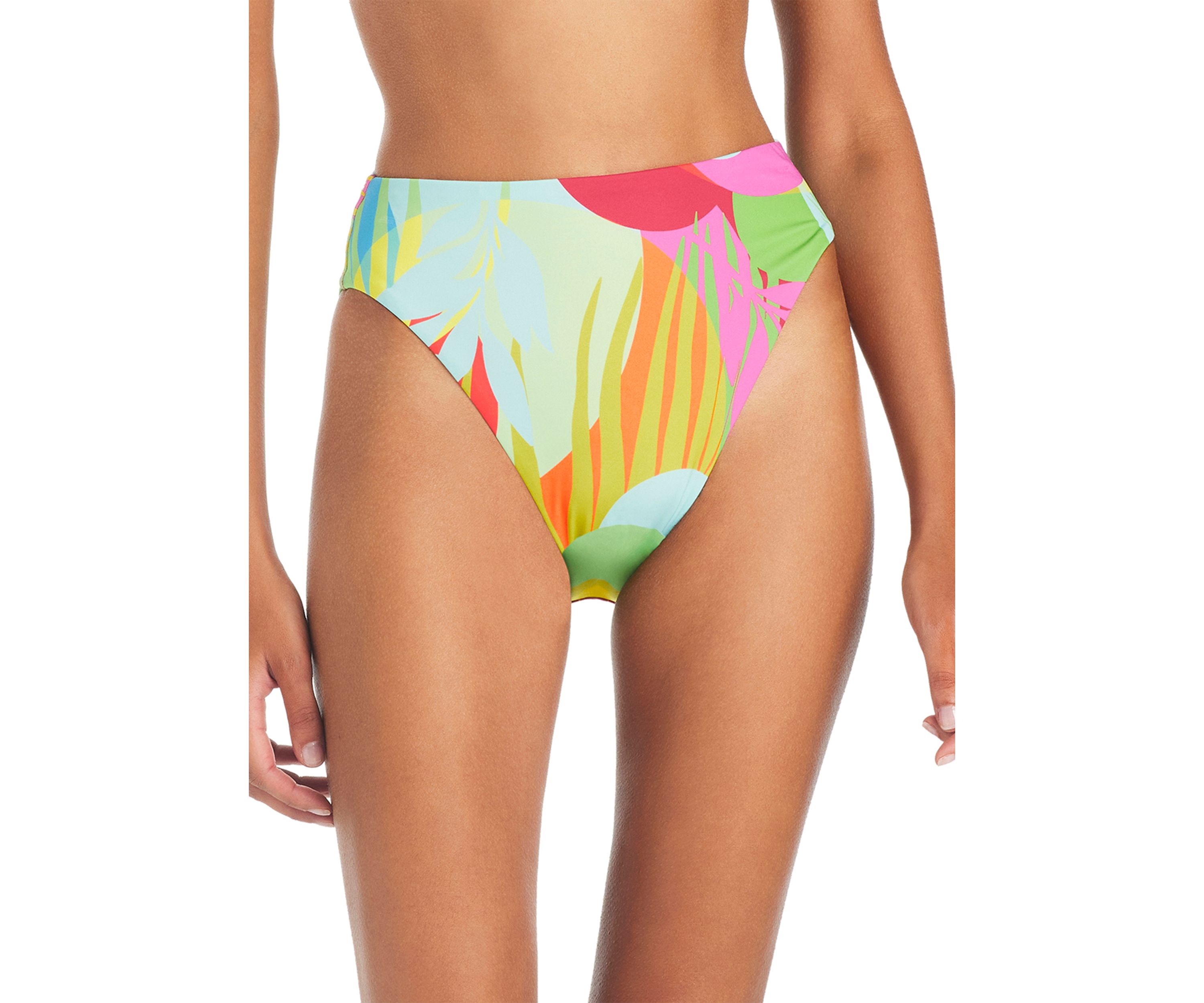 Palm Hottie High Rise Swim Bottoms
