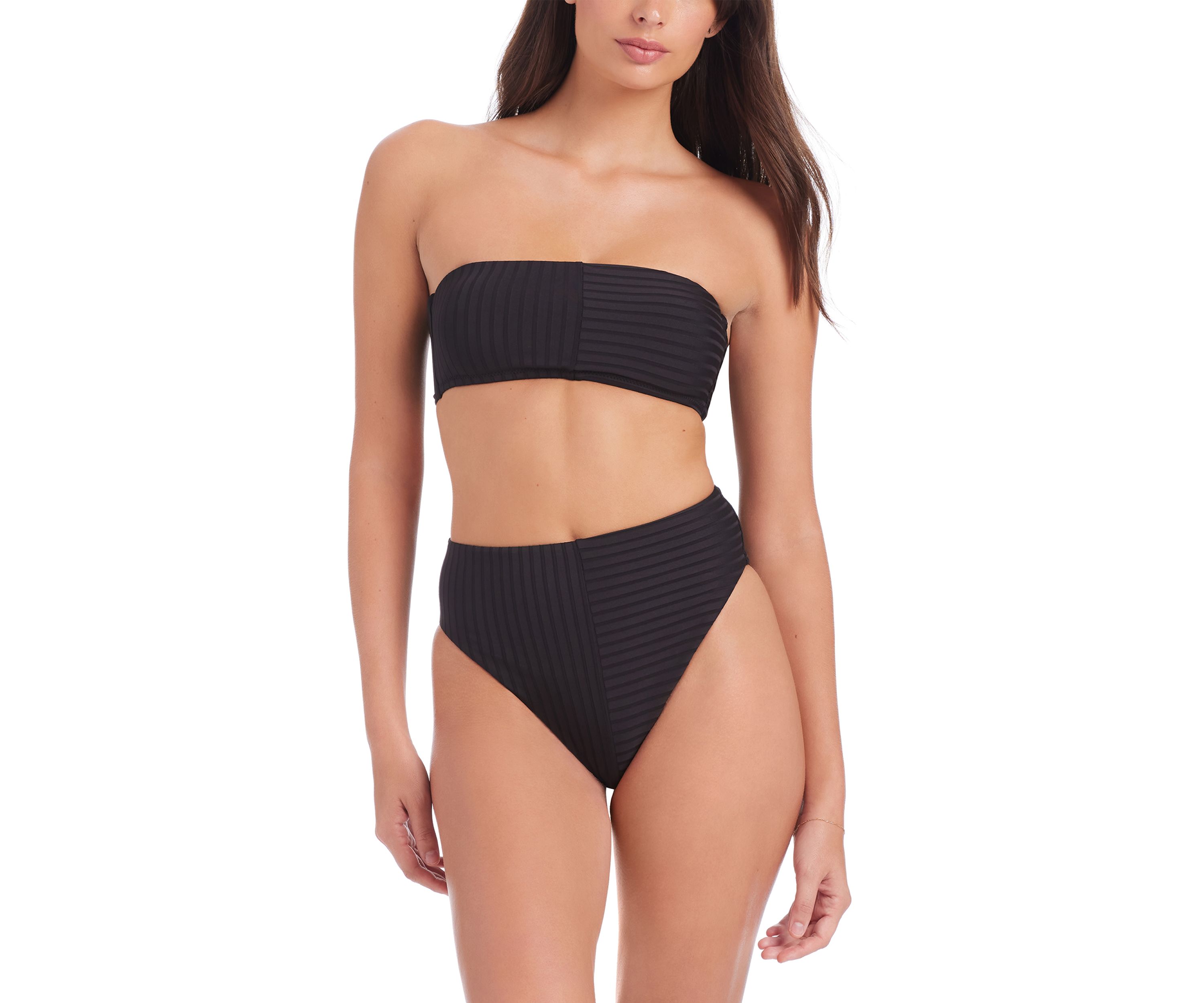 Refresh Rib Bandeau Swim  Top