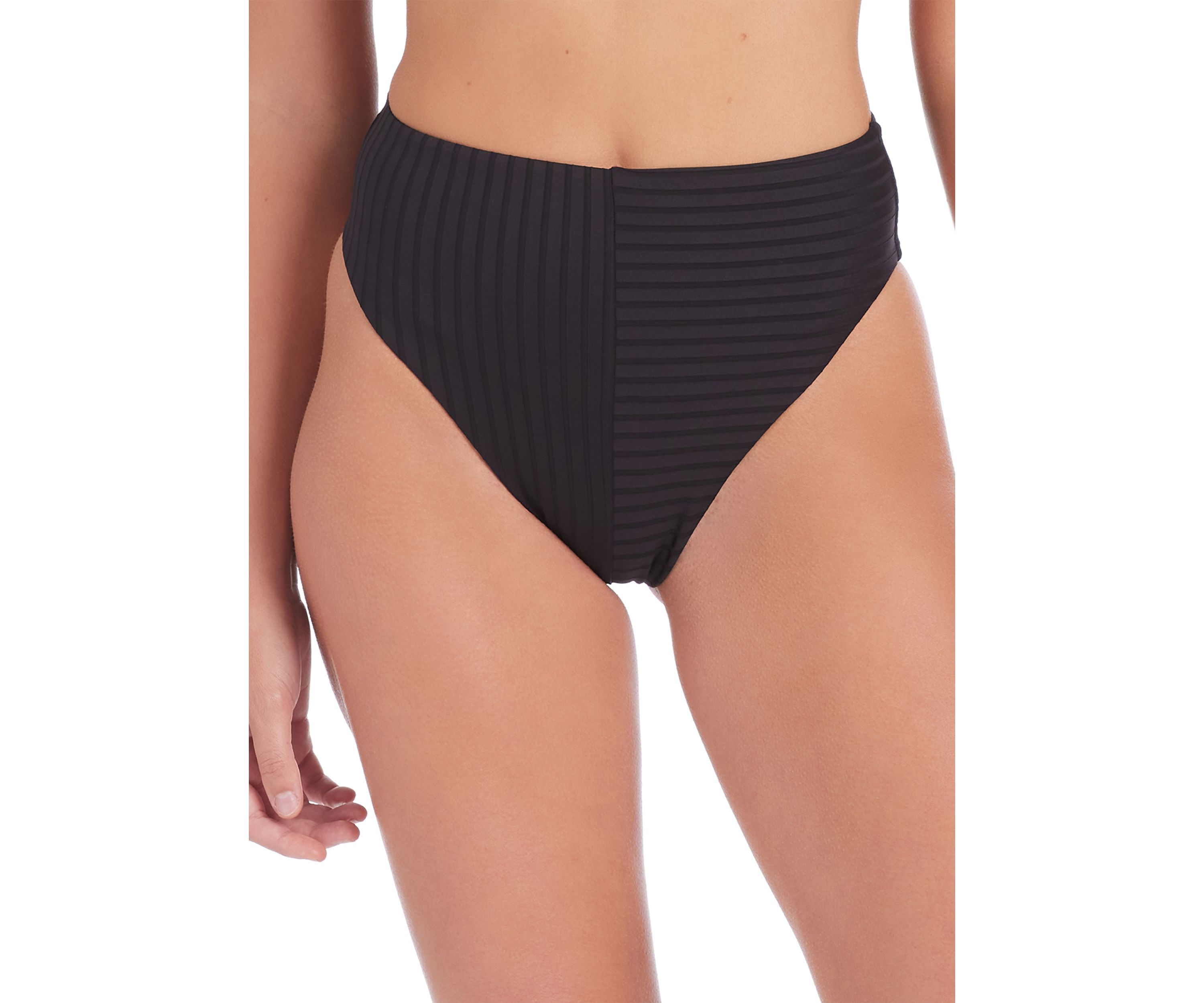 Refresh Rib High Rise Swim Bottoms