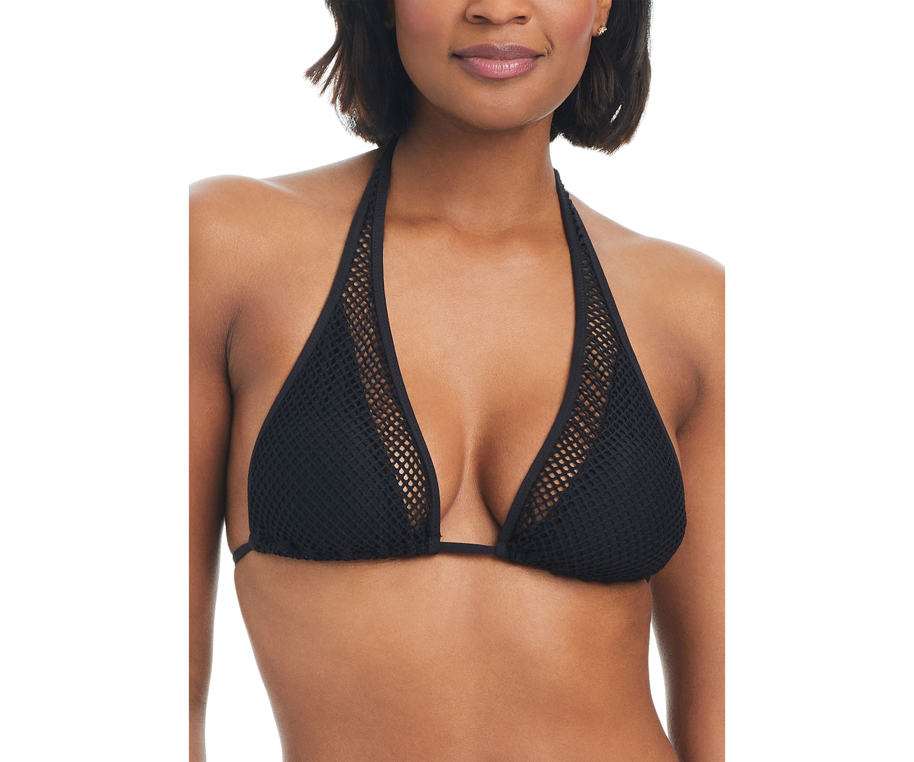 Sea Crochet Halter Swim Top 