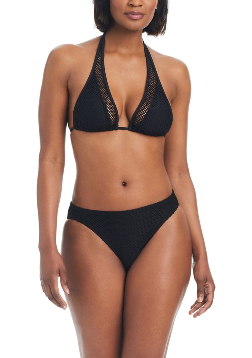 Sea Crochet Halter Swim Top 
