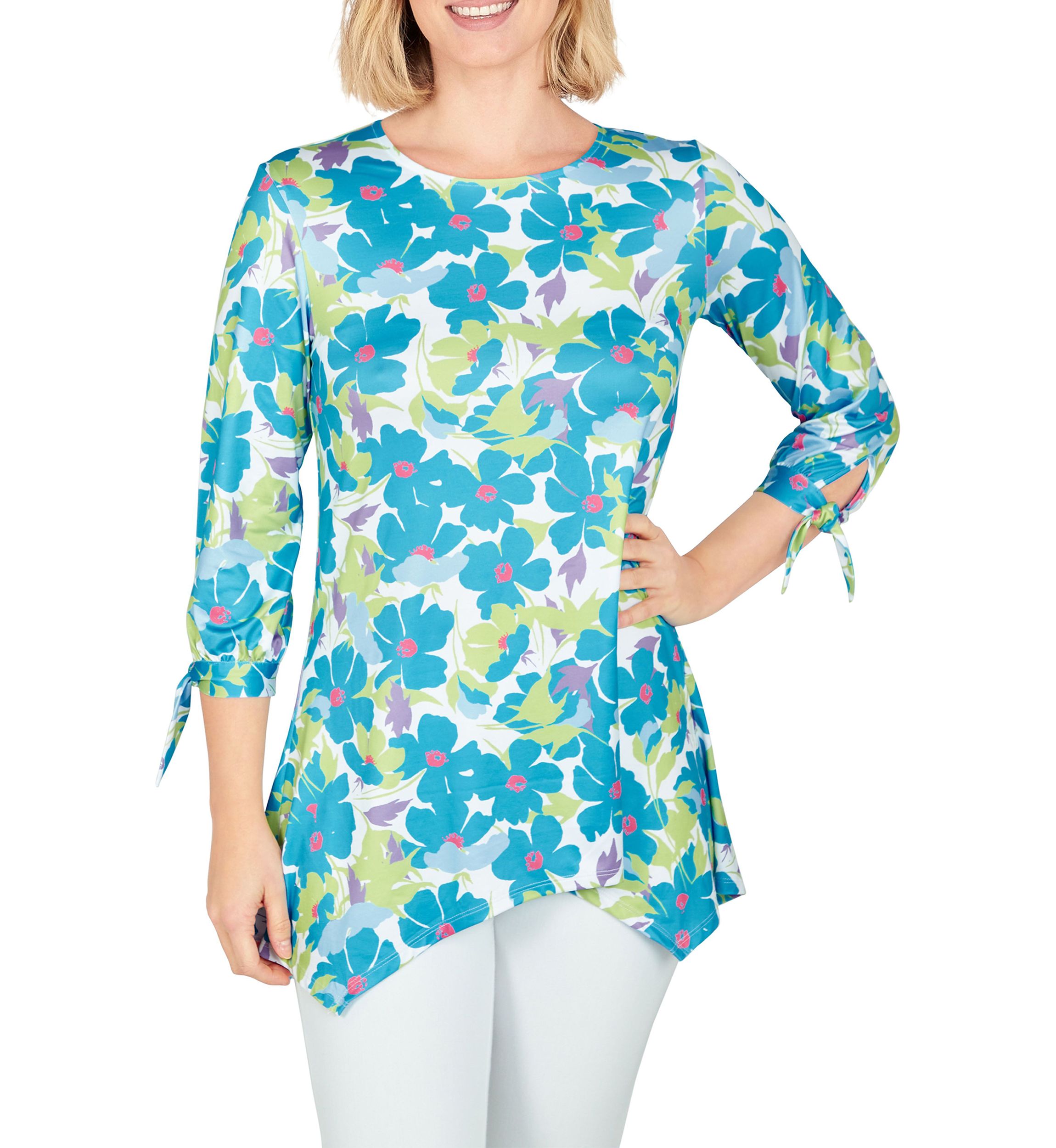 Effortless Swing Top in Whimsical Daisy