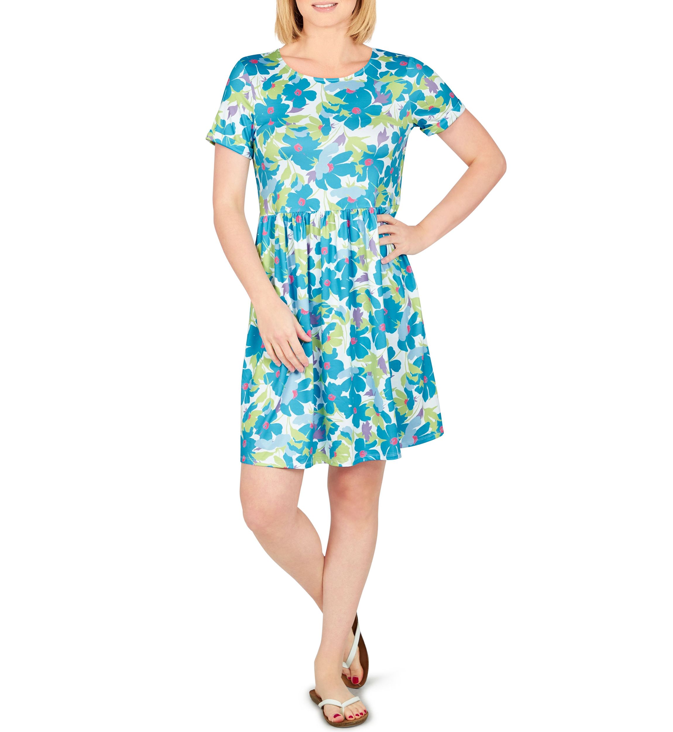 Easy Fit Dress in Daydream Meadows