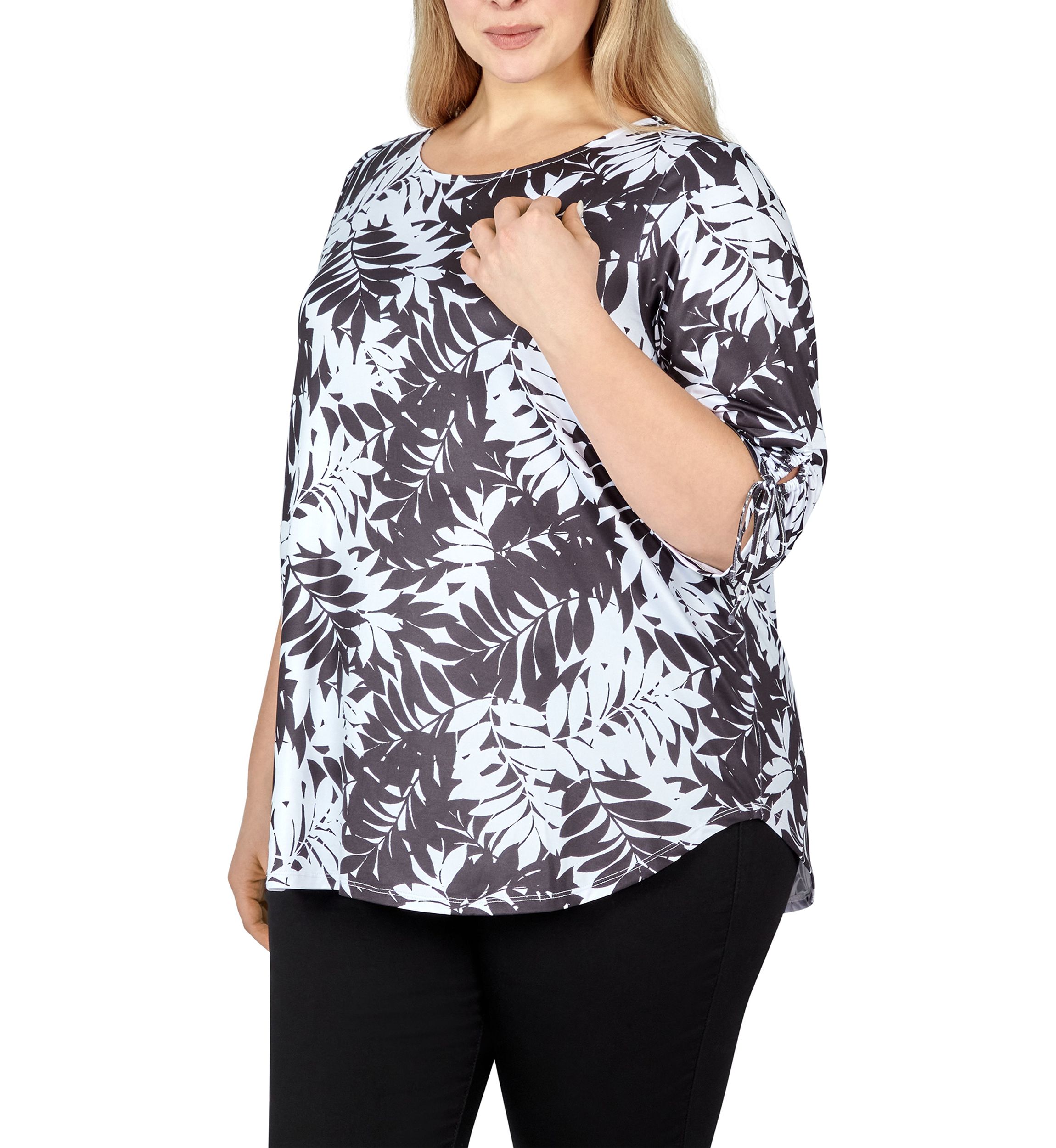 Casual Tie Top in Cool & Casual Palm