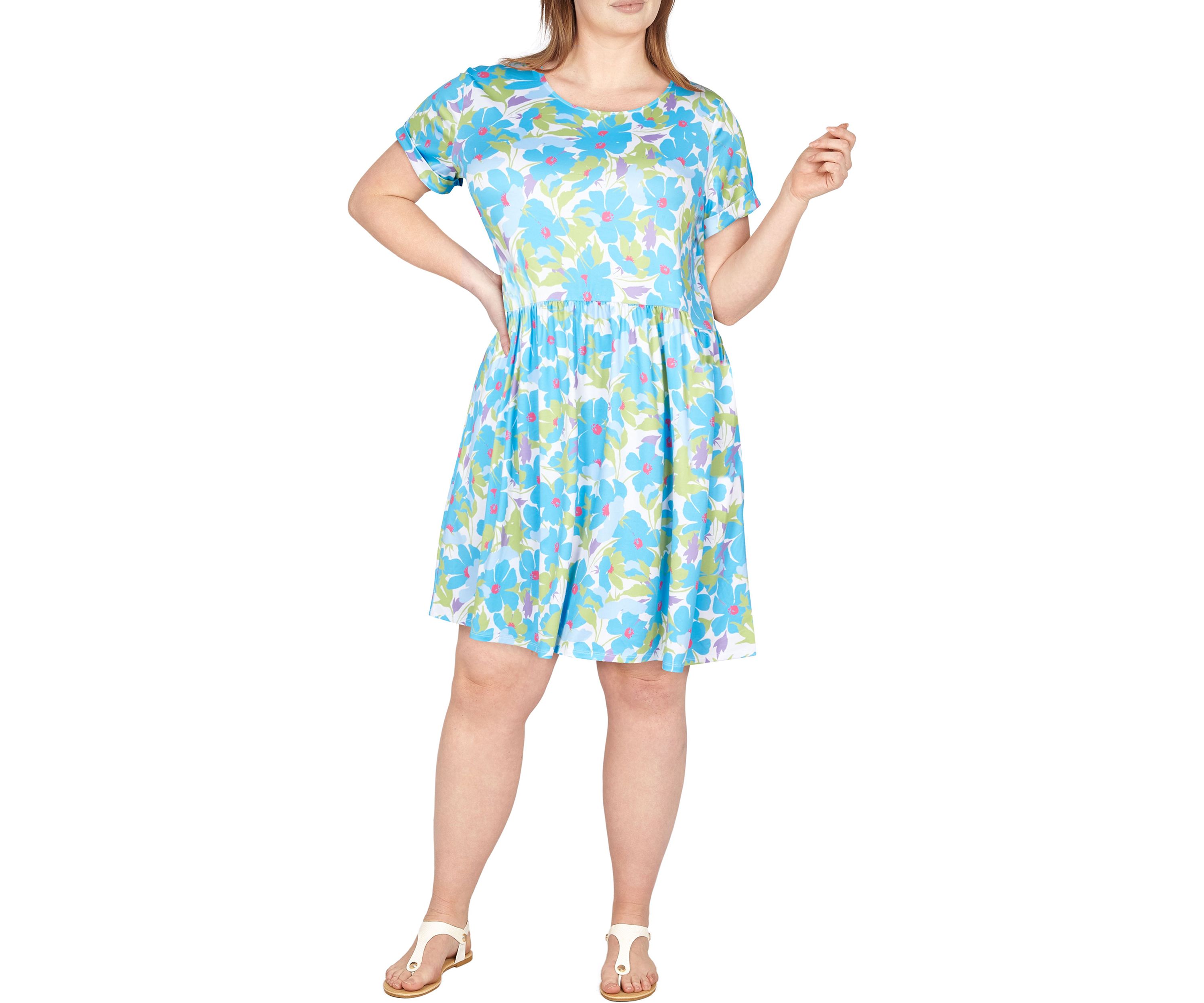 Easy Fit Dress in Whimsical Daisy