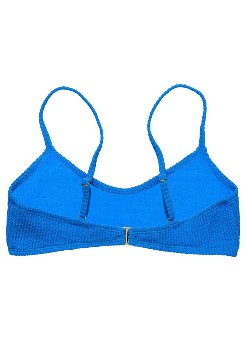 Womens Marine Blue Bikini Top