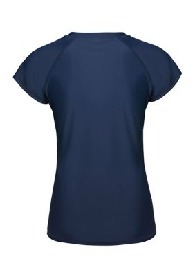 Ladies Capri SS Rash Top