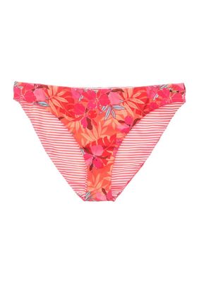 Tropical Punch Reversible Bikini Swim Bottoms