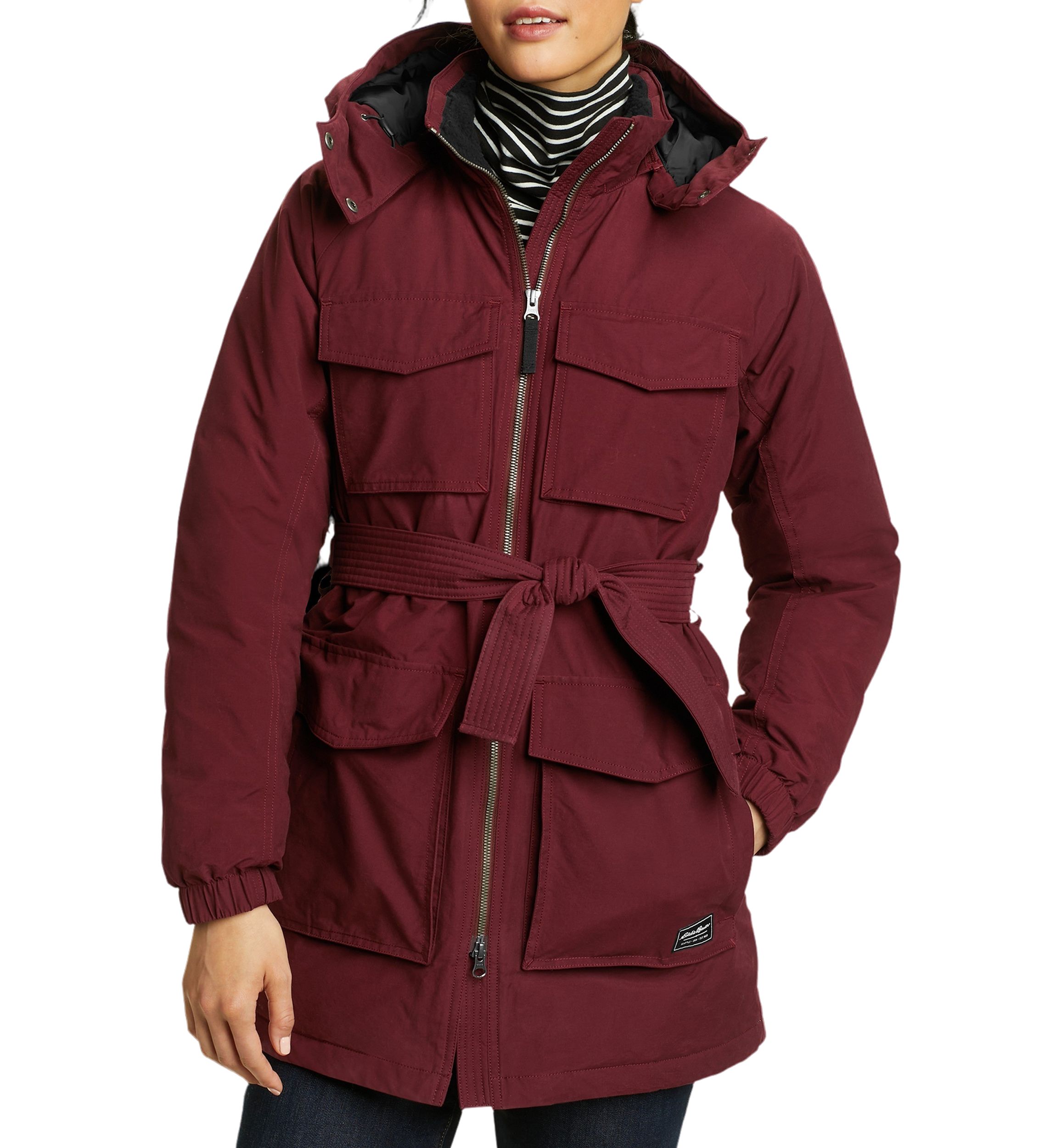 Womens Willamette Belted Parka 