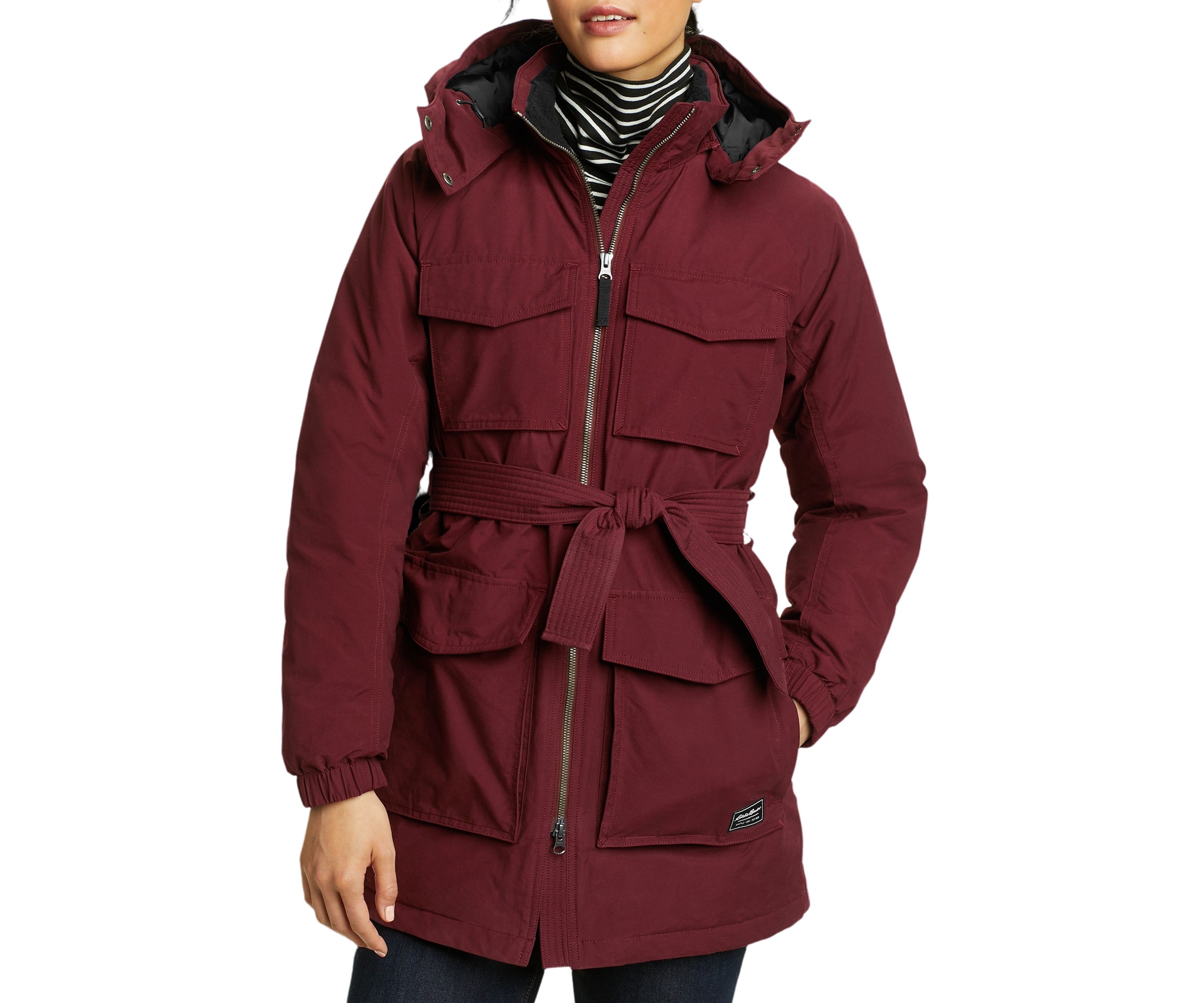 Womens Willamette Belted Parka 