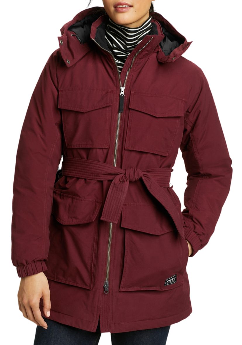 Womens Willamette Belted Parka 