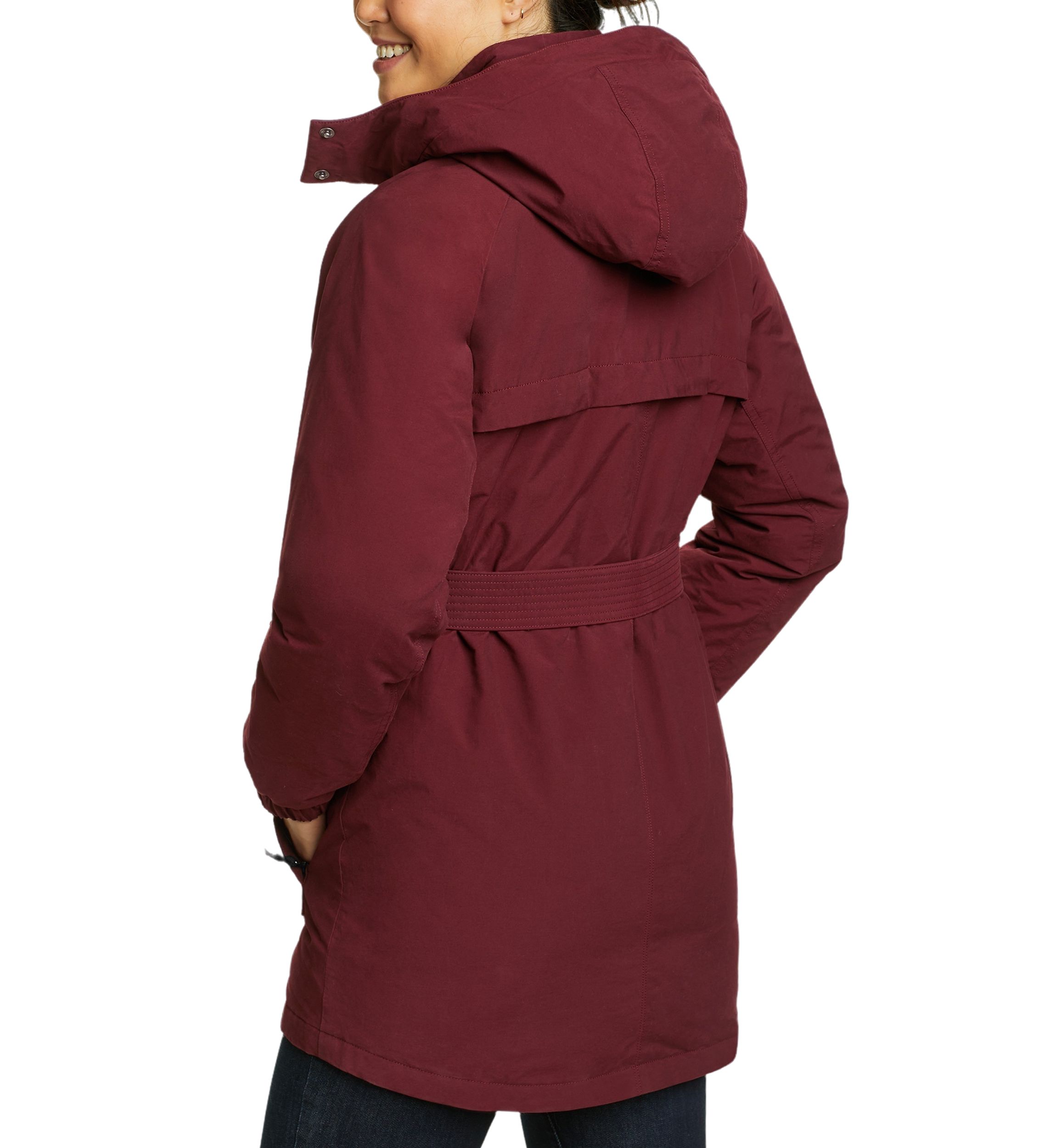 Womens Willamette Belted Parka 