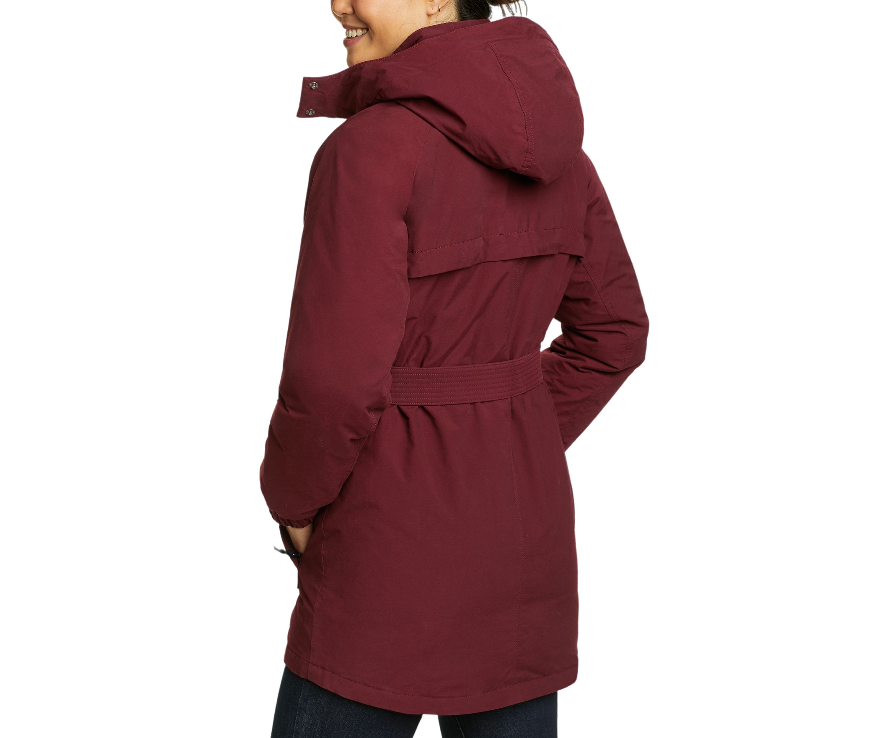 Womens Willamette Belted Parka 