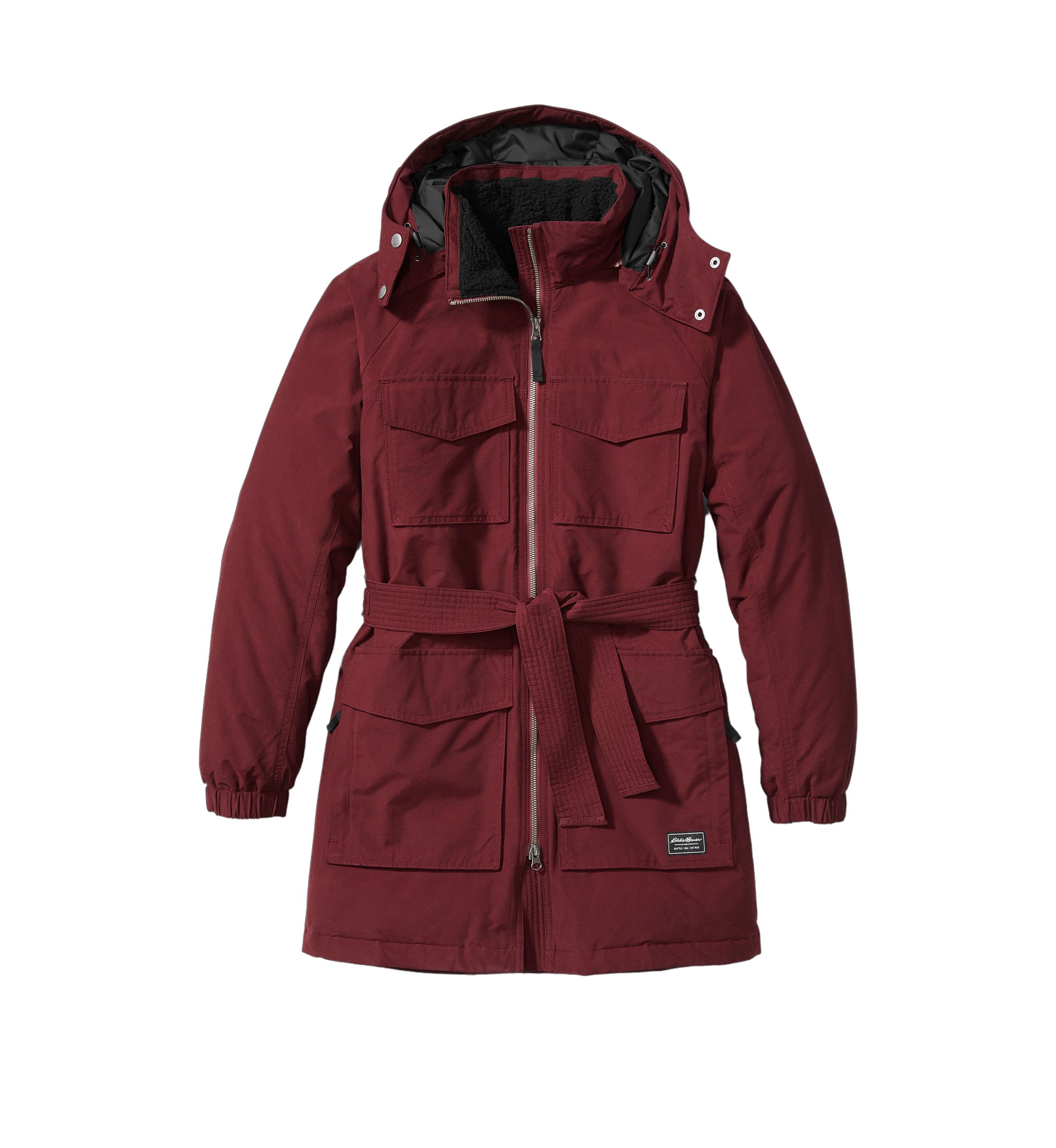 Womens Willamette Belted Parka 